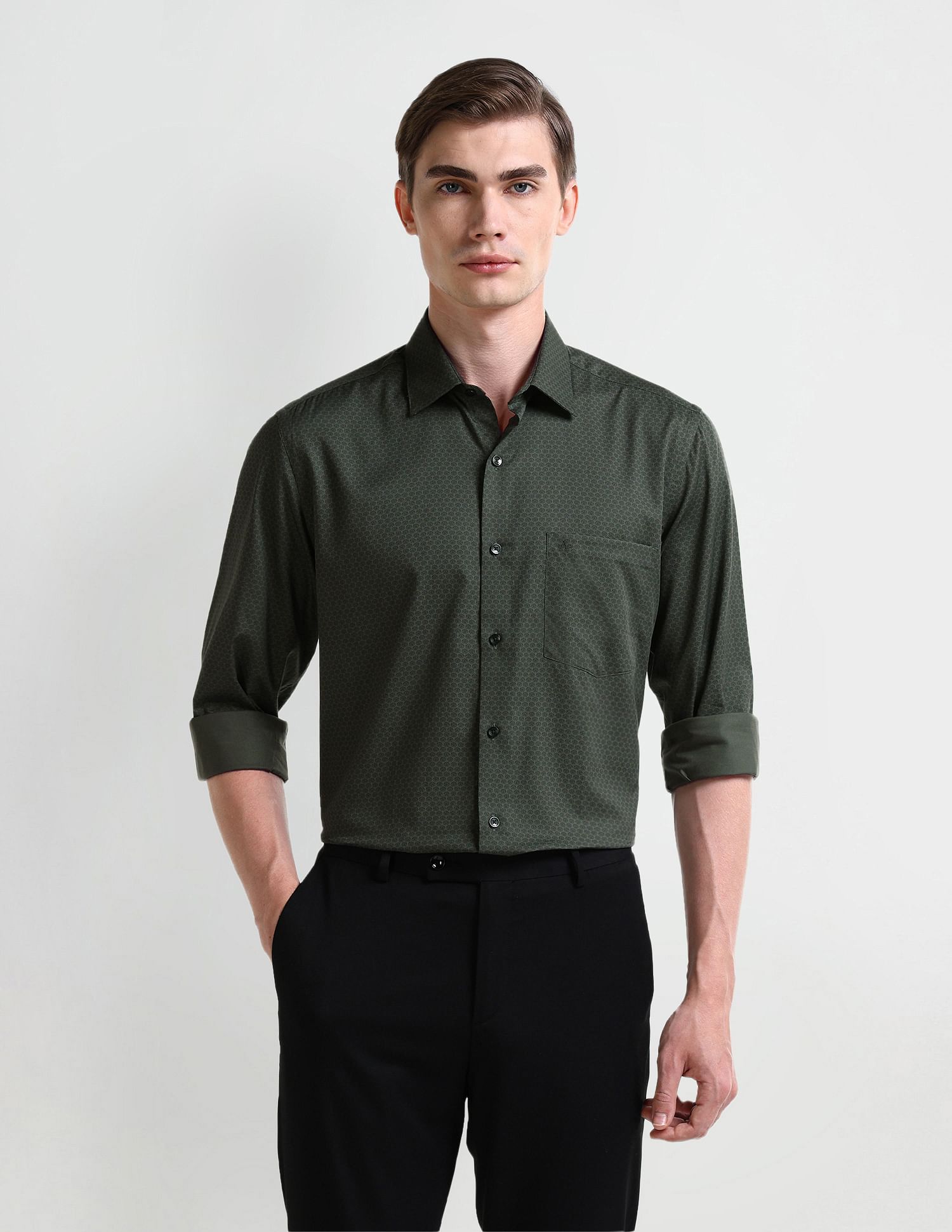 Arrow Liberty Classic Fit Twill Shirt