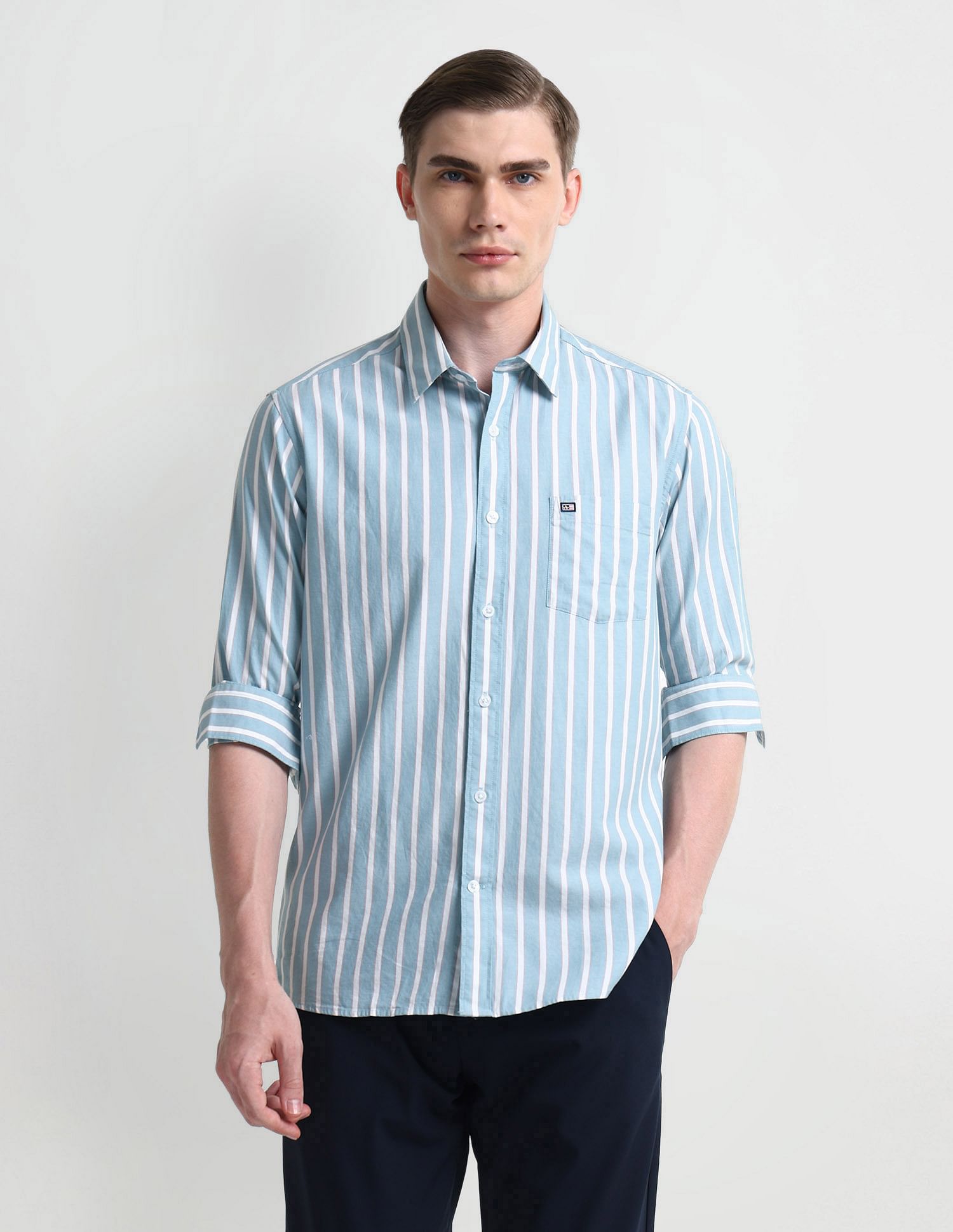 Arrow Sport Slim Fit Cotton Shirt
