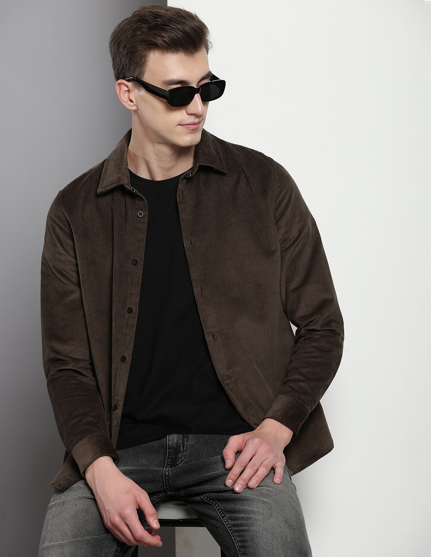 Calvin Klein Slim Fit Corduroy Shirt