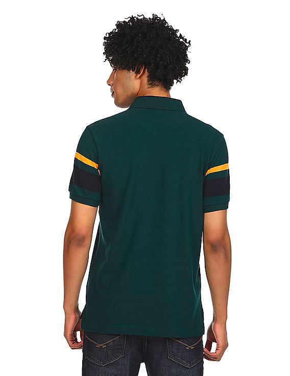 U.S. Polo Assn. Cotton Solid Polo Shirt