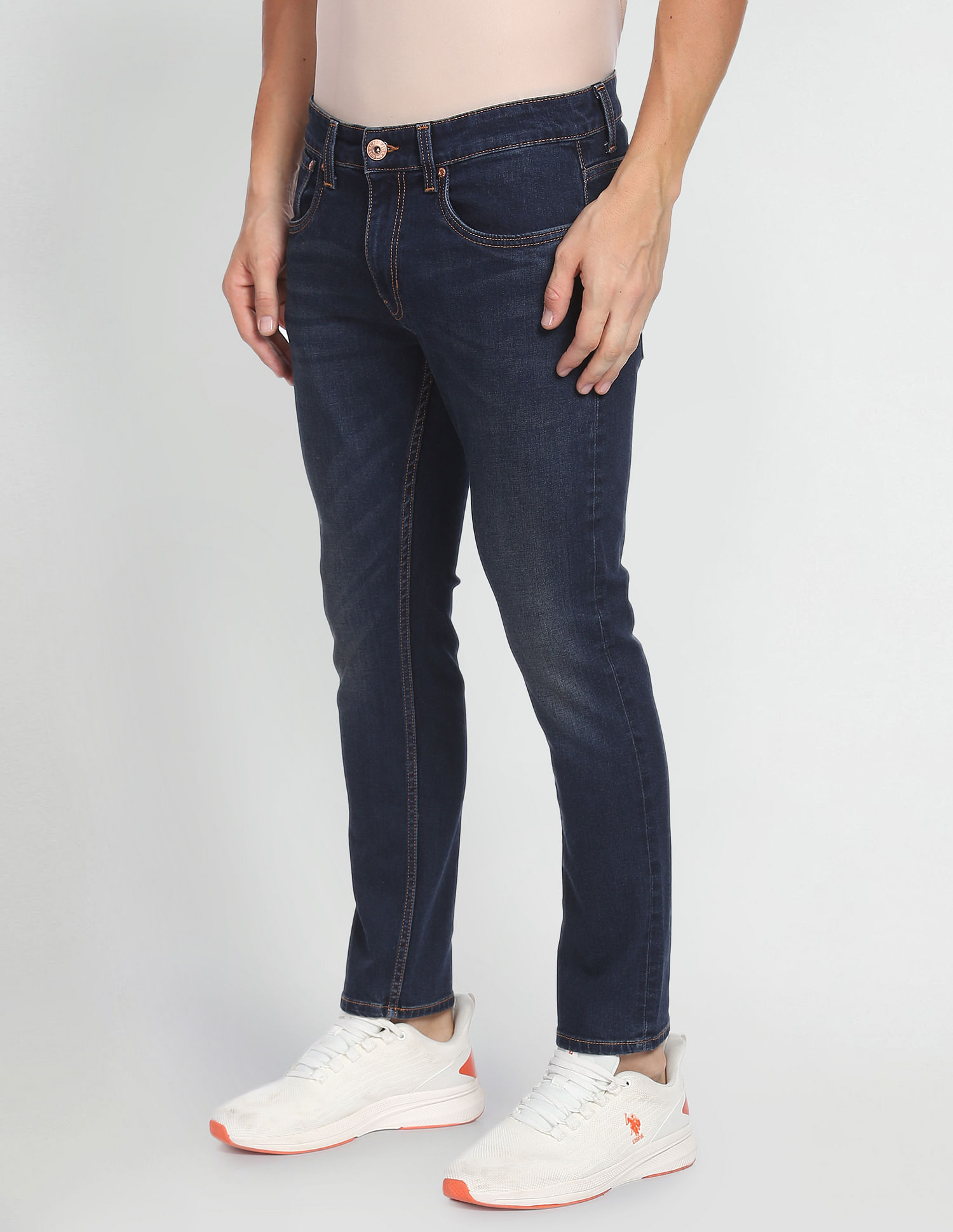 U.S. Polo Assn. Denim Co. Henry Cropped Fit Jeans