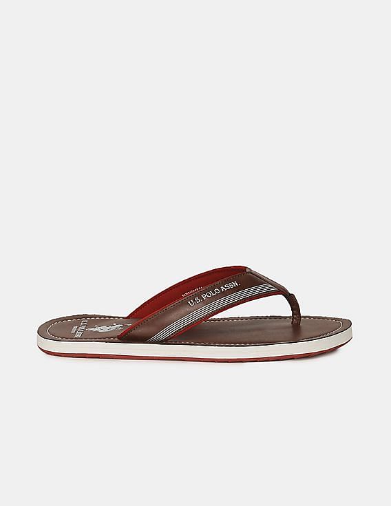 U.S. Polo Assn. V-Strap Superior Grip Ovi Flip Flops