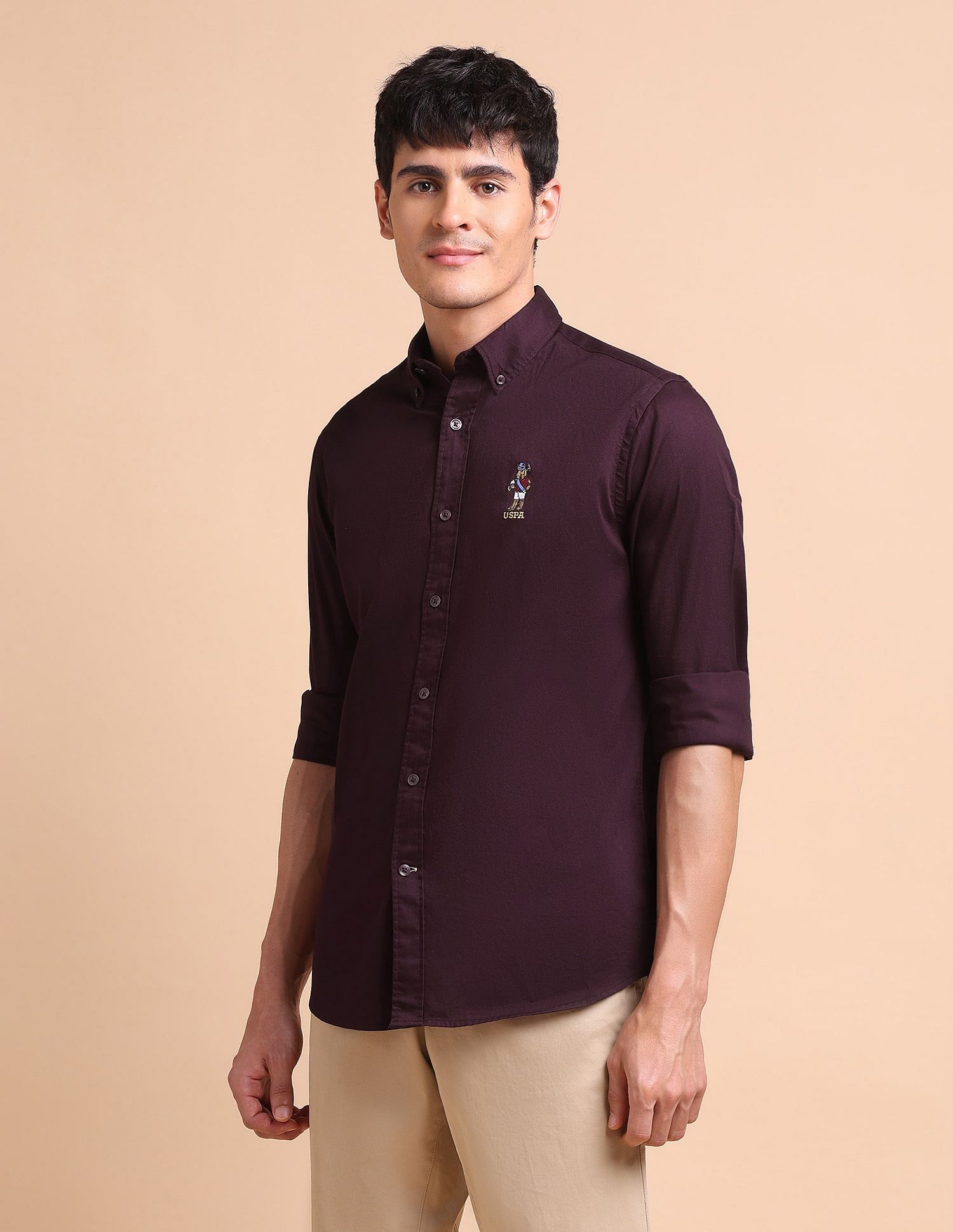 U.S. Polo Assn. Tailored Fit Button Down Shirt
