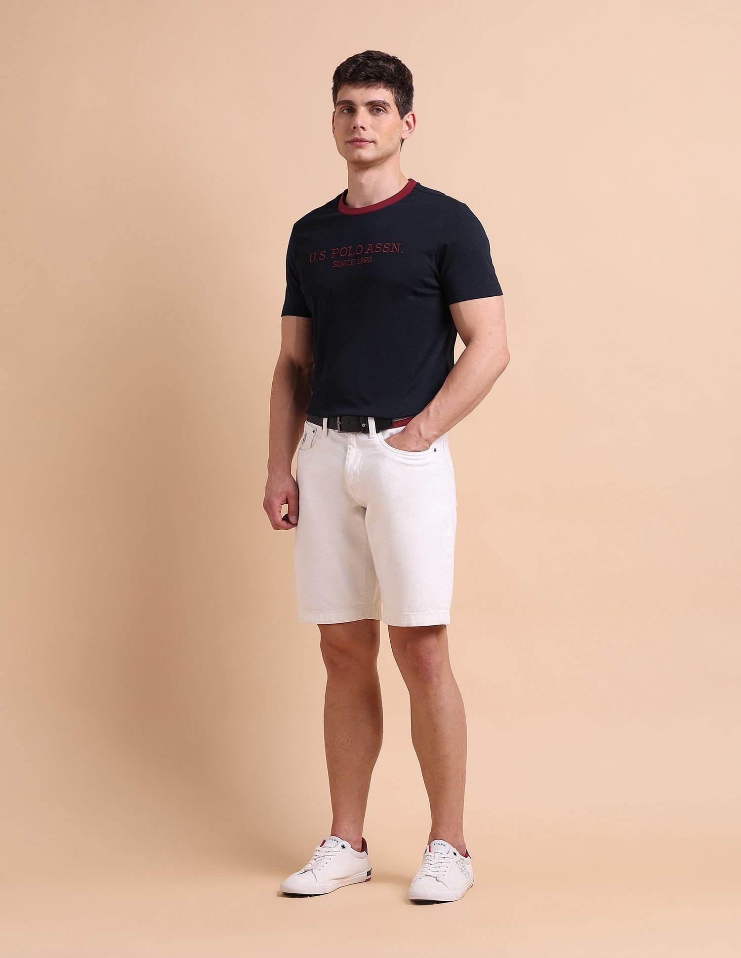 U.S. Polo Assn. Embroidered Logo T-Shirt