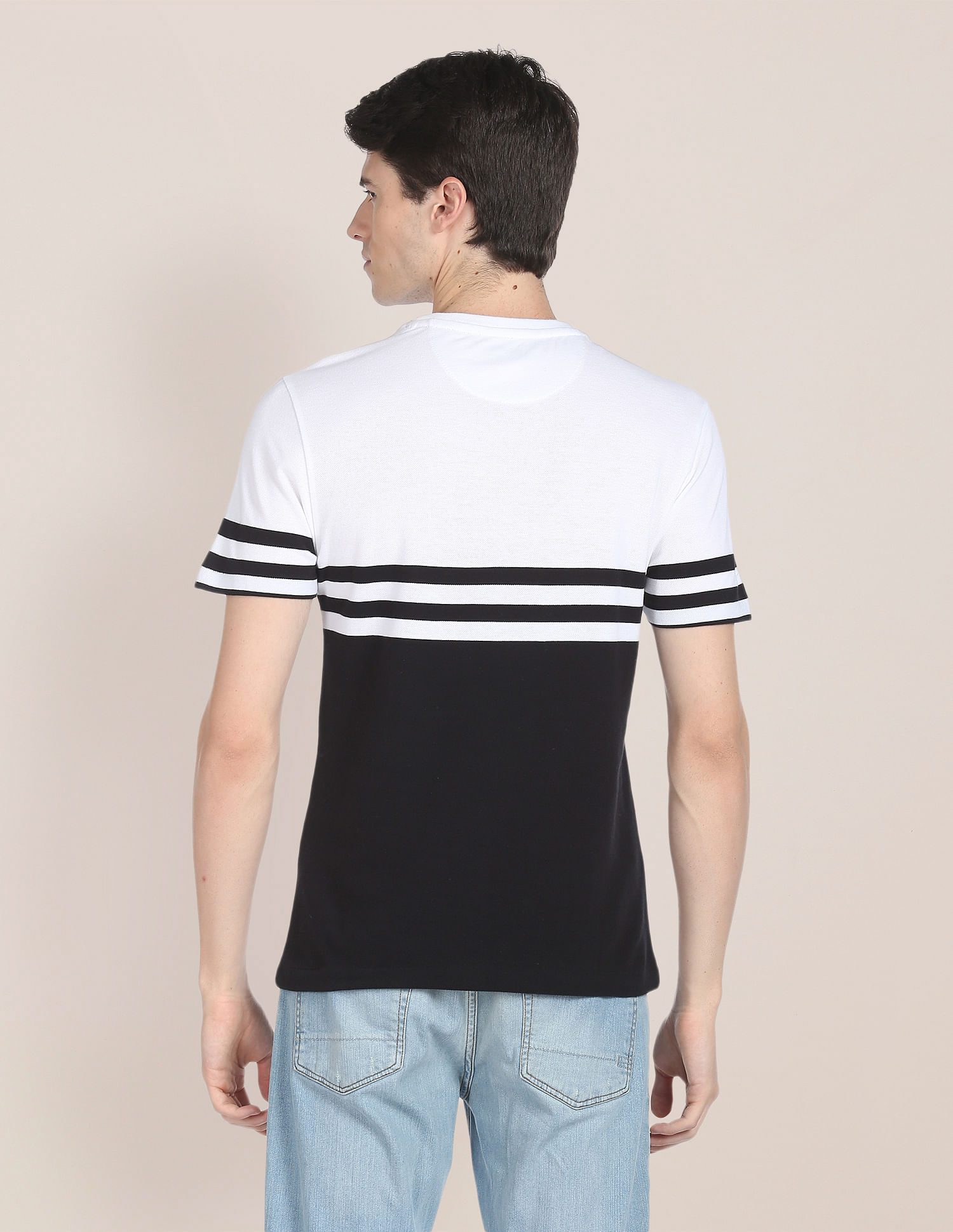 U.S. Polo Assn. Signature Stripe Cotton T-Shirt