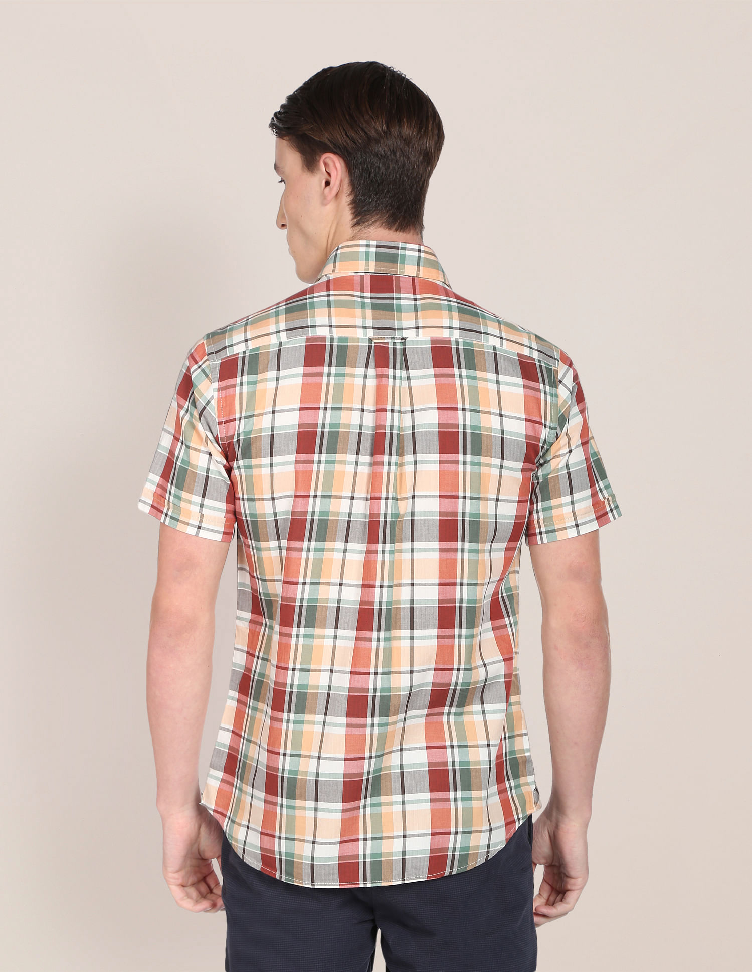 U.S. Polo Assn. Plaid Check Premium Cotton Casual Shirt