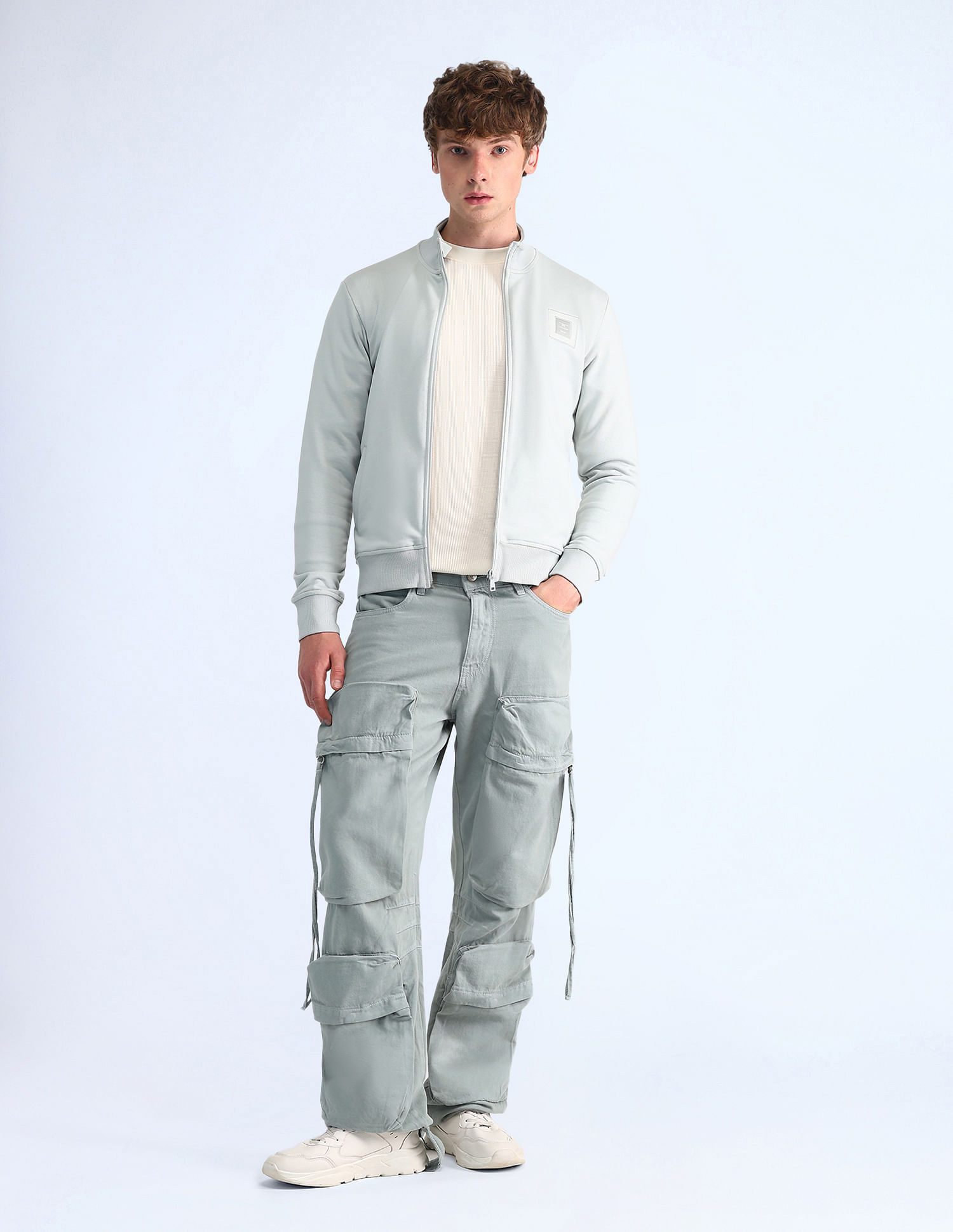 Flying Machine Pure Cotton Regular Fit Sweatshirt