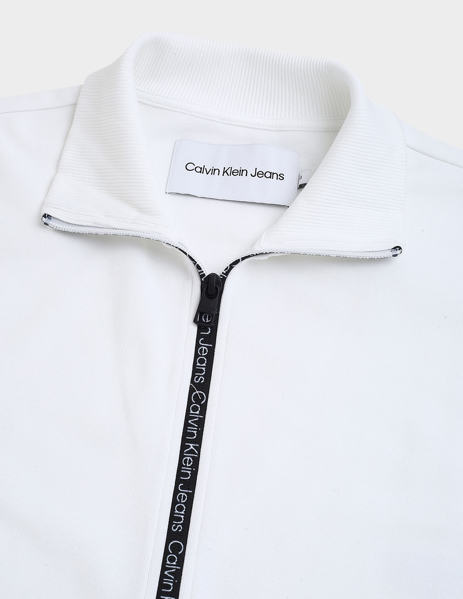 Calvin Klein Track Jacket Zip Through Sweatshirt