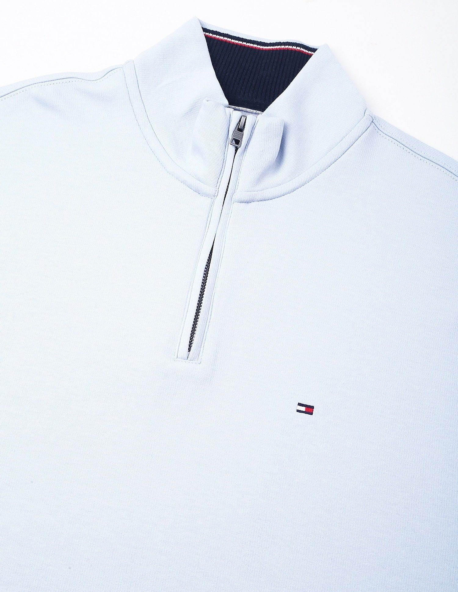 Tommy Hilfiger Solid Regular-Fit Cotton Sweatshirt