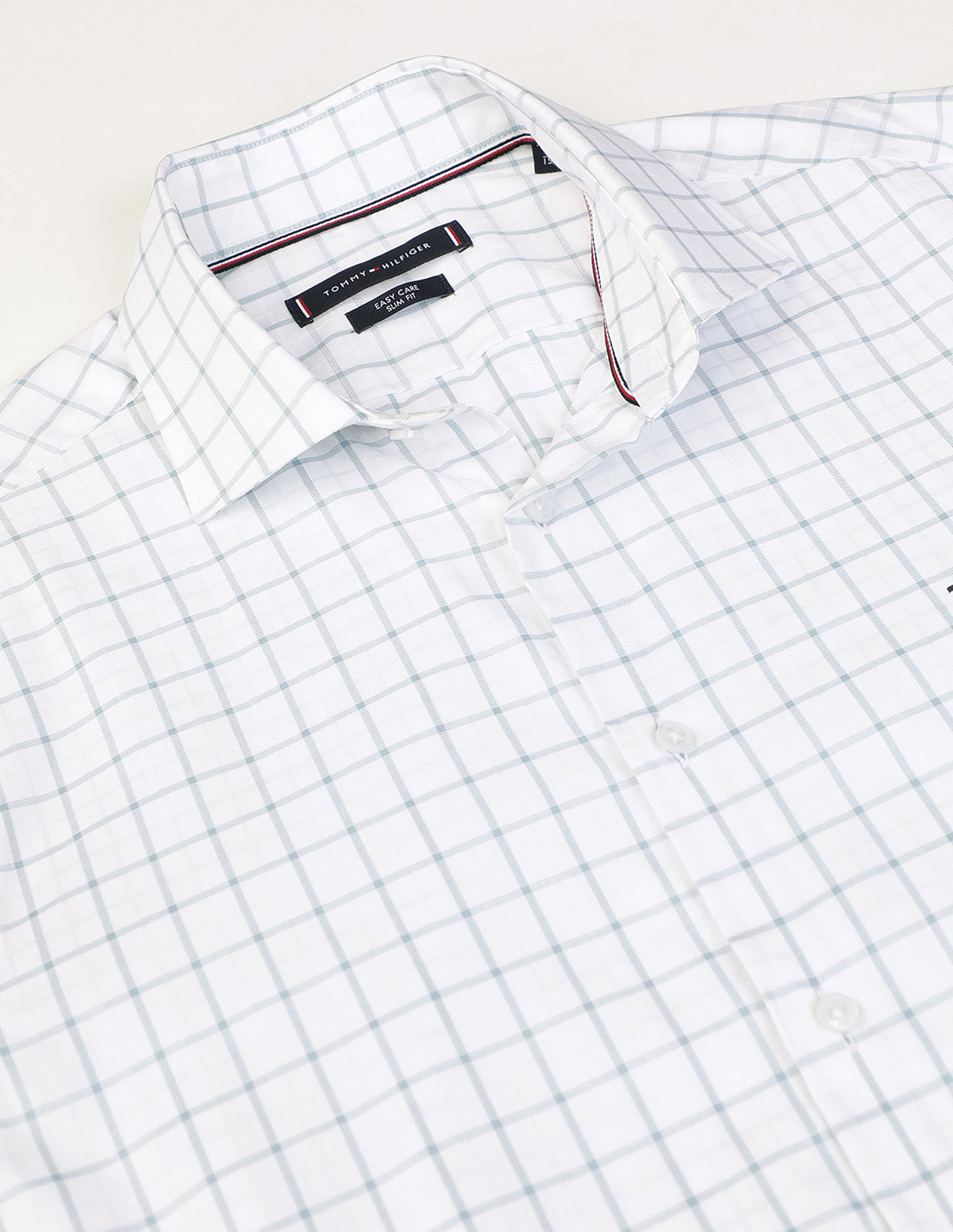 Tommy Hilfiger Dobby Windowpane Checked Shirt