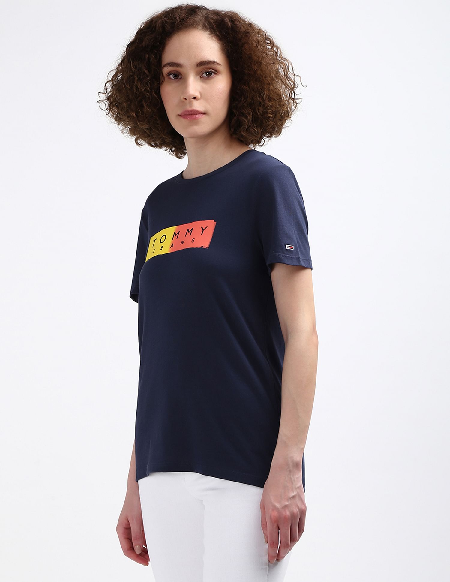 Tommy Hilfiger Brand Print Tyra T-Shirt