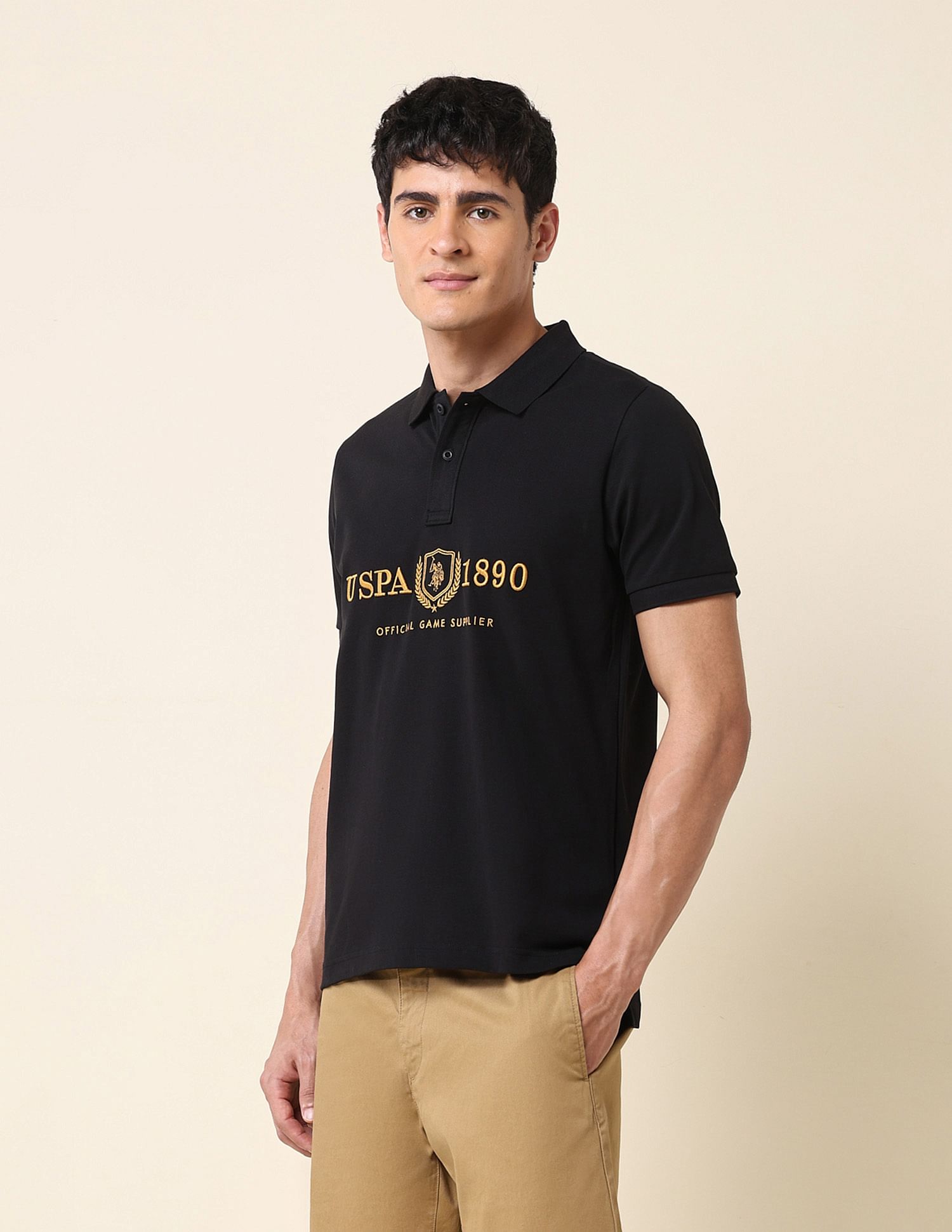 U.S. Polo Assn. Brand Embroidered Classic Polo Shirt