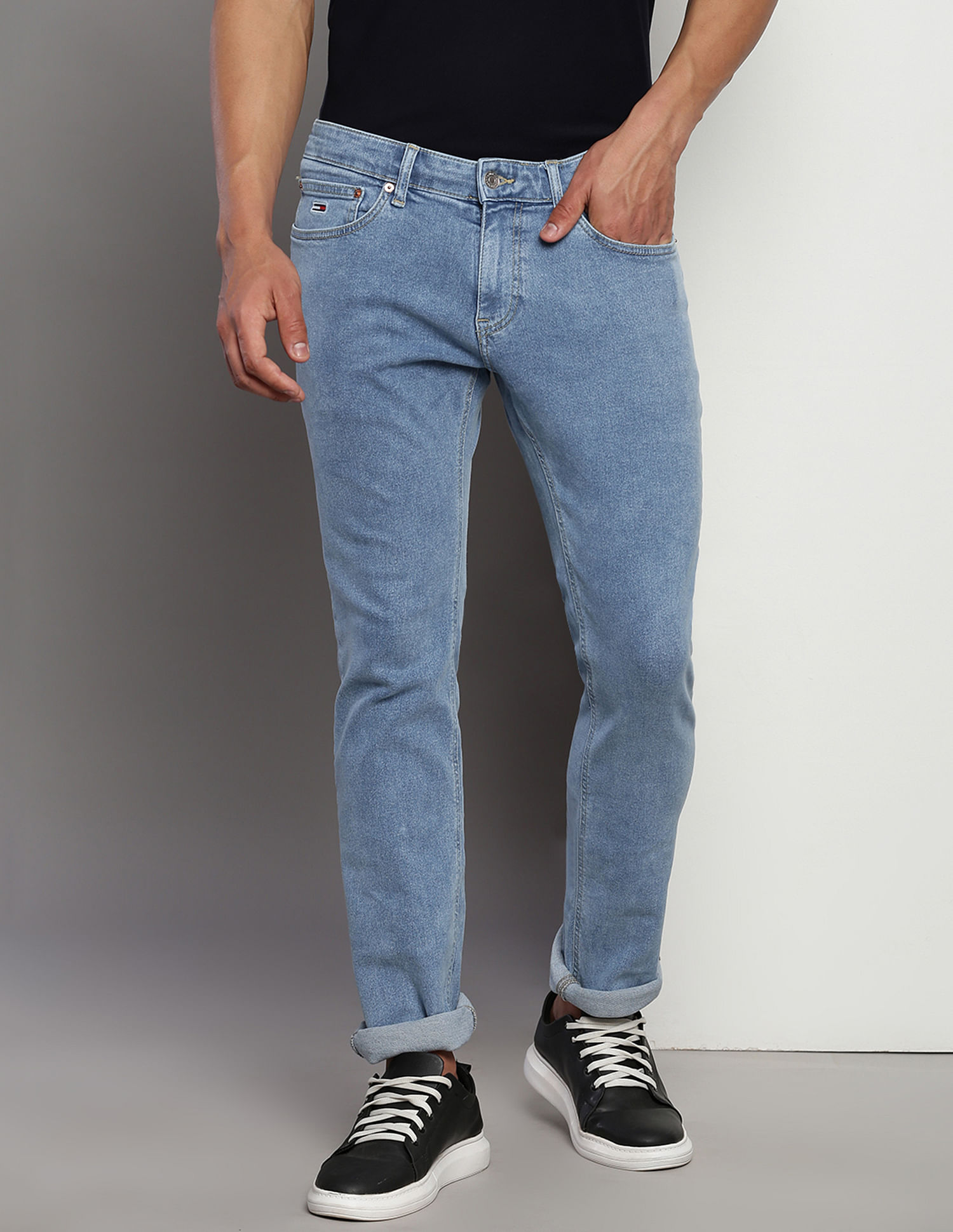 Tommy Hilfiger Recycled Cotton Scanton Slim Fit Jeans