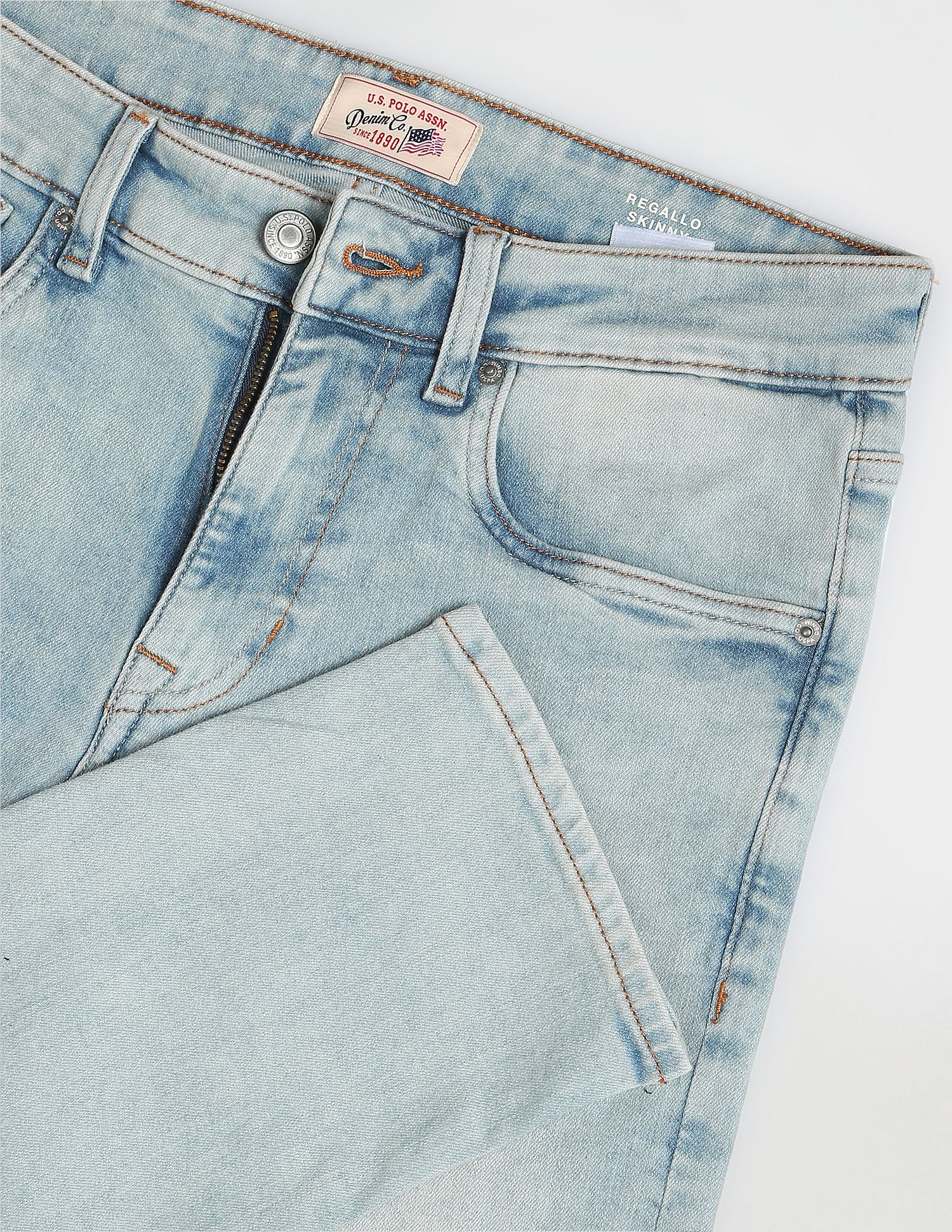 U.S. Polo Assn. Denim Co. Regallo Skinny Fit Blue Jeans