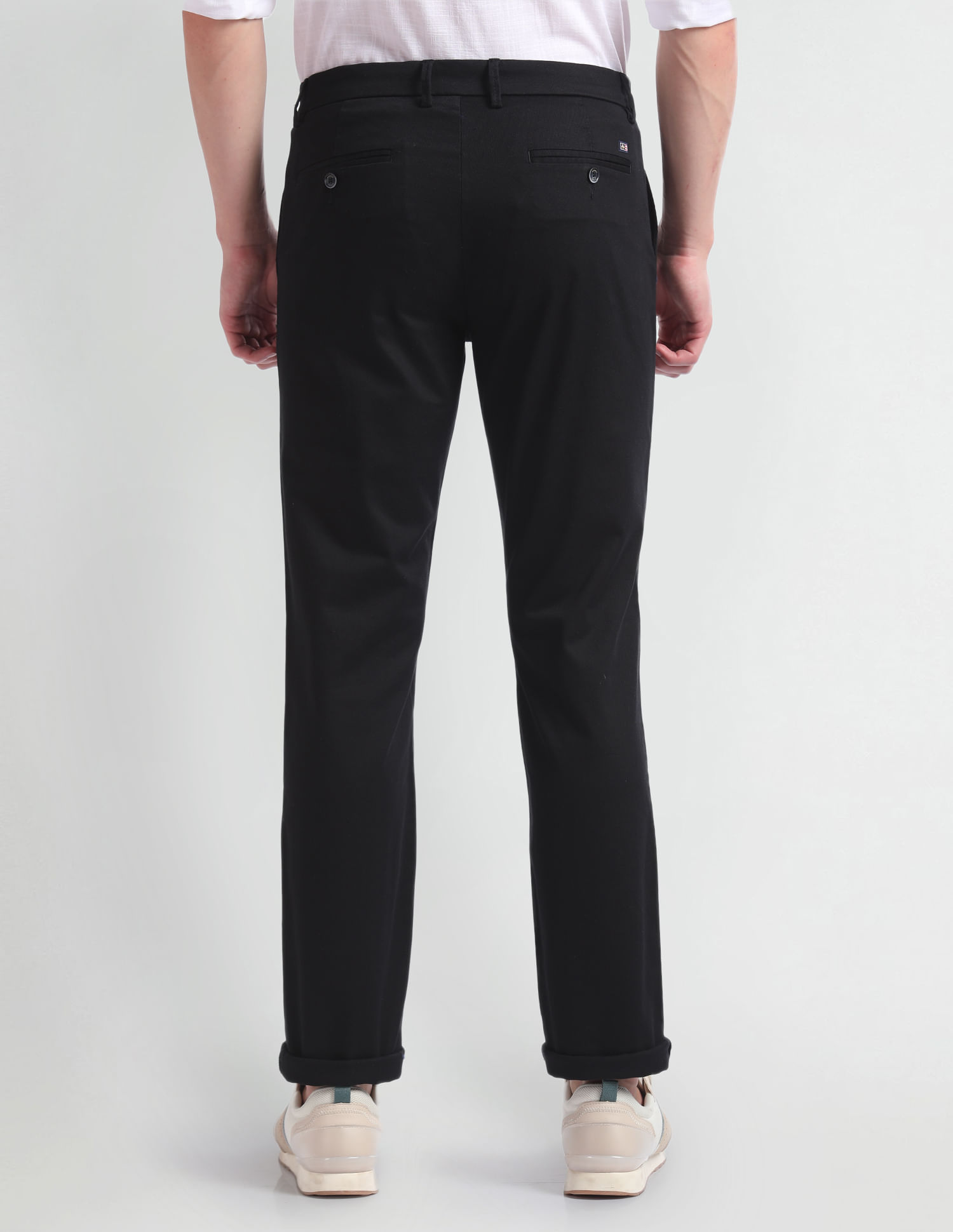 Arrow Sports Smart Flex Slim Fit Trousers