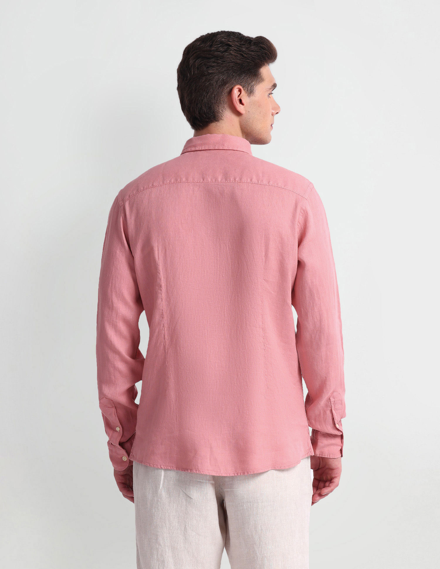 U.S. Polo Assn. Denim Co. Slim Fit Solid Shirt