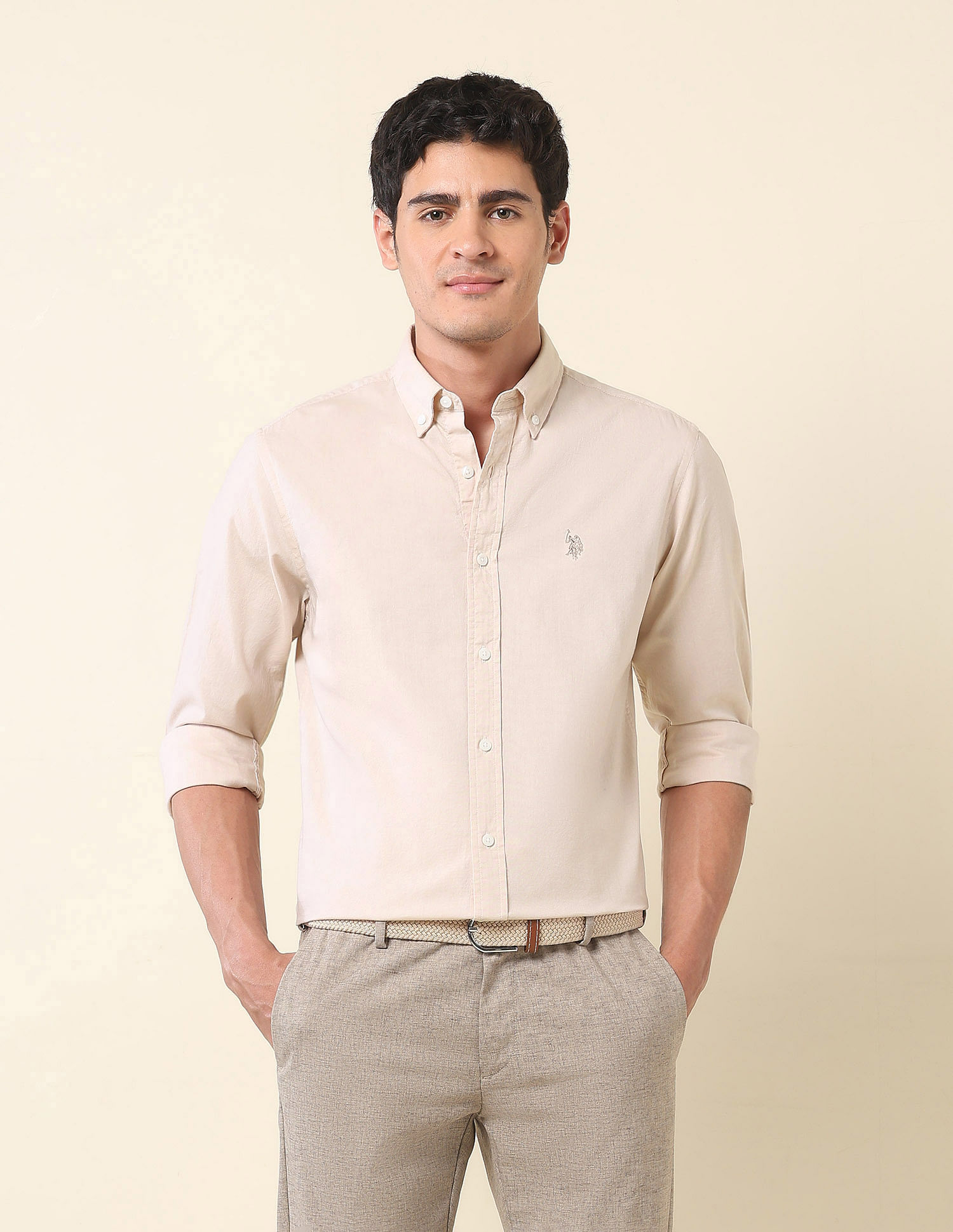 U.S. Polo Assn. Pure Cotton Tailored Fit Shirt