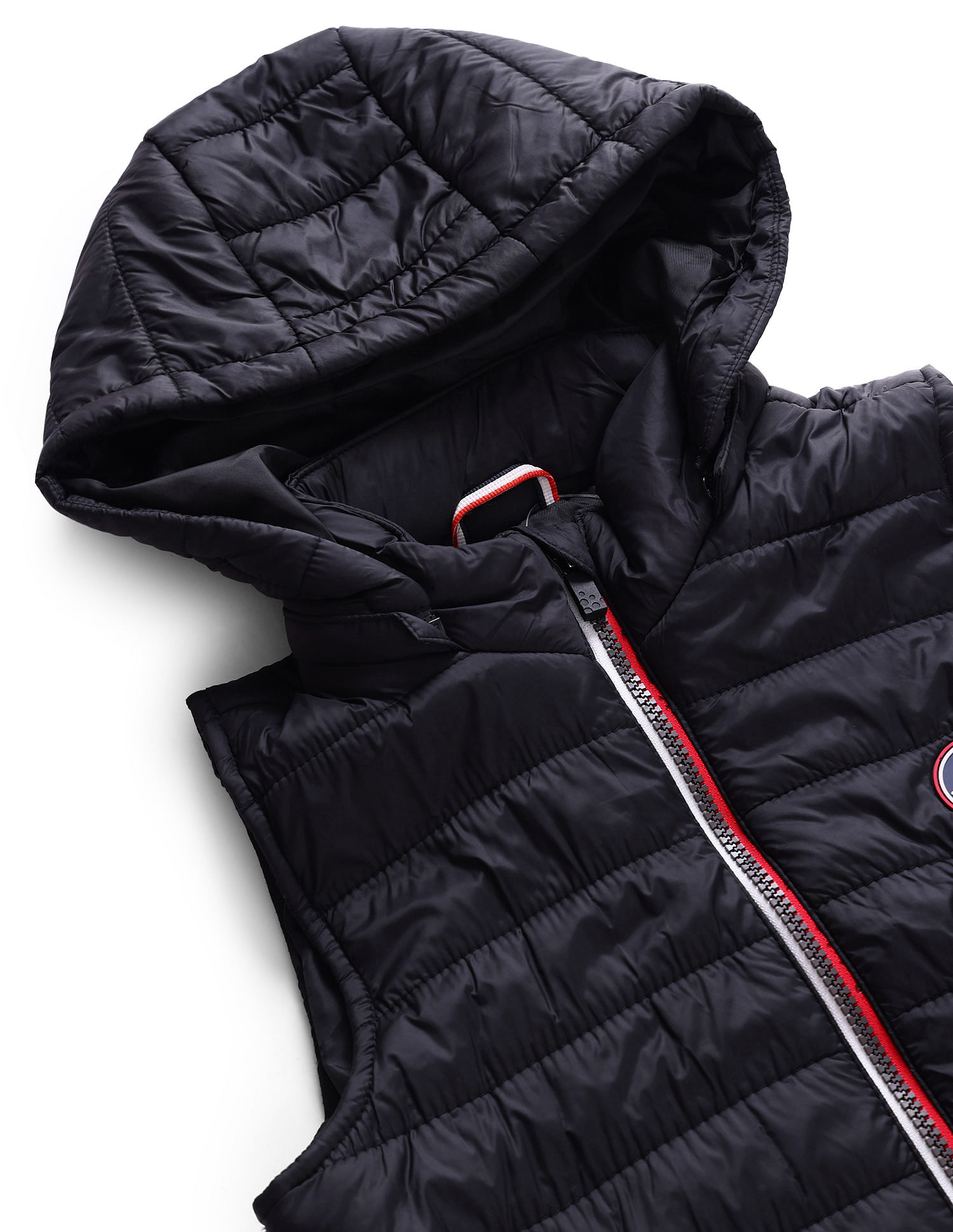 U.S. Polo Assn. Kids Sleeveless Solid Puffer Jacket