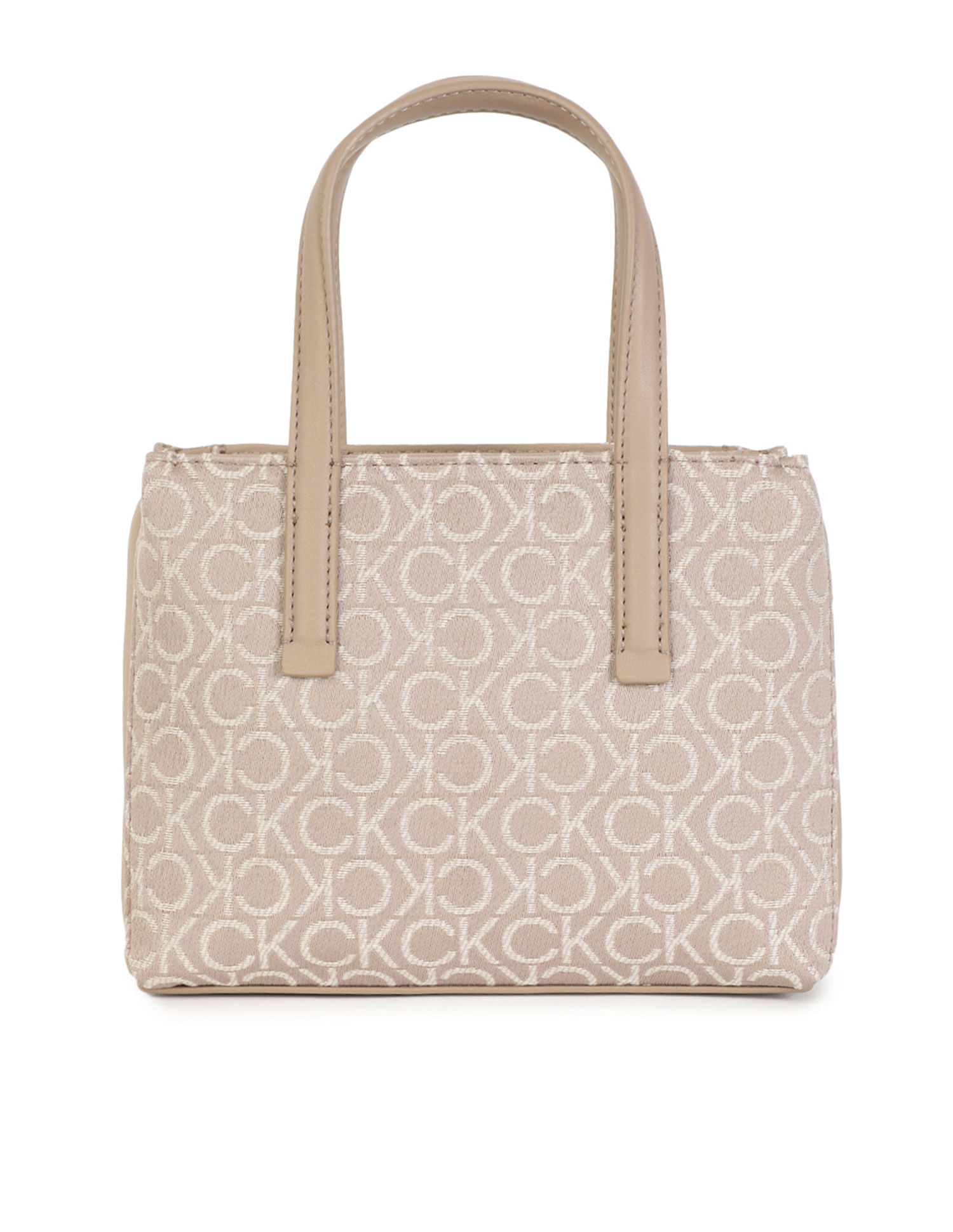 Calvin Klein Monogram Jacquard Tote Bag