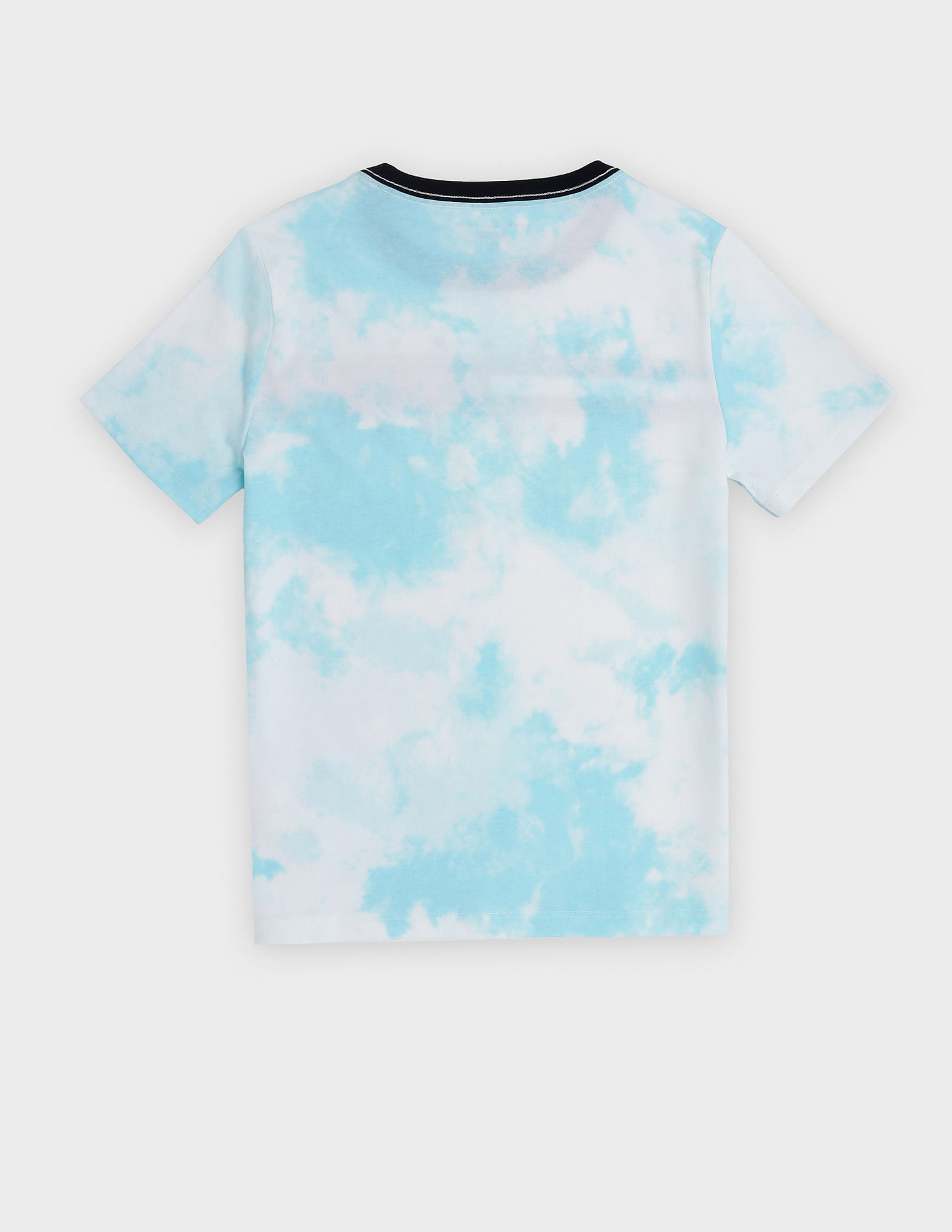 Tommy Hilfiger Kids Boys Tie & Dye Regular Fit Cotton T-Shirt