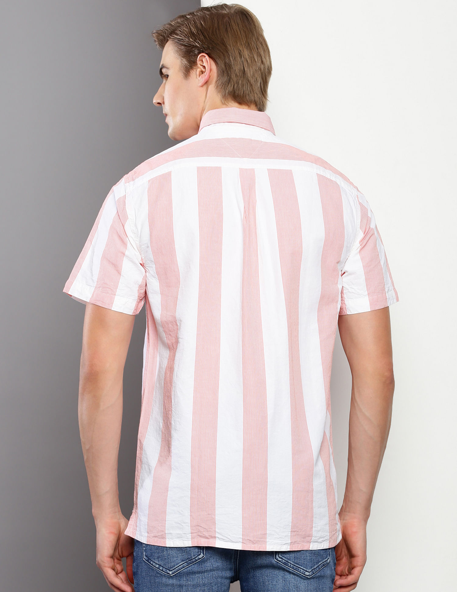 Tommy Hilfiger Vertical Stripe Regular Fit Shirt