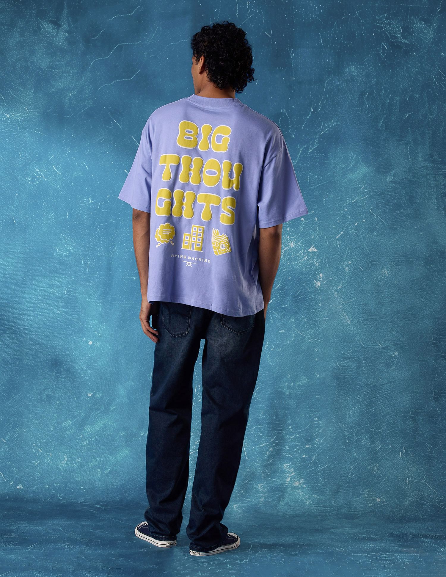 Flying Machine Men Cobain 90's Loose Fit Jeans
