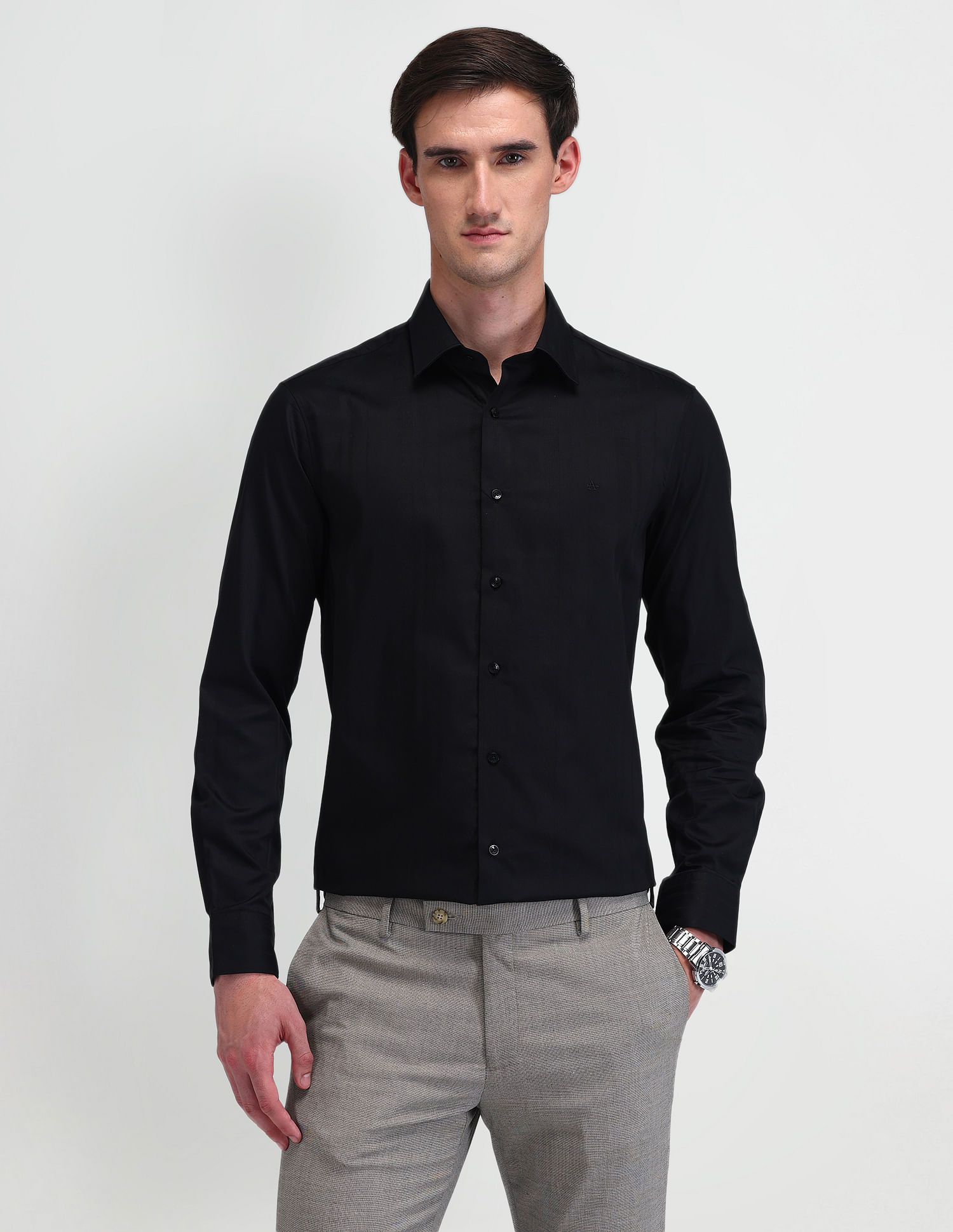 Arrow Brooklyn Fit Textured Shirt
