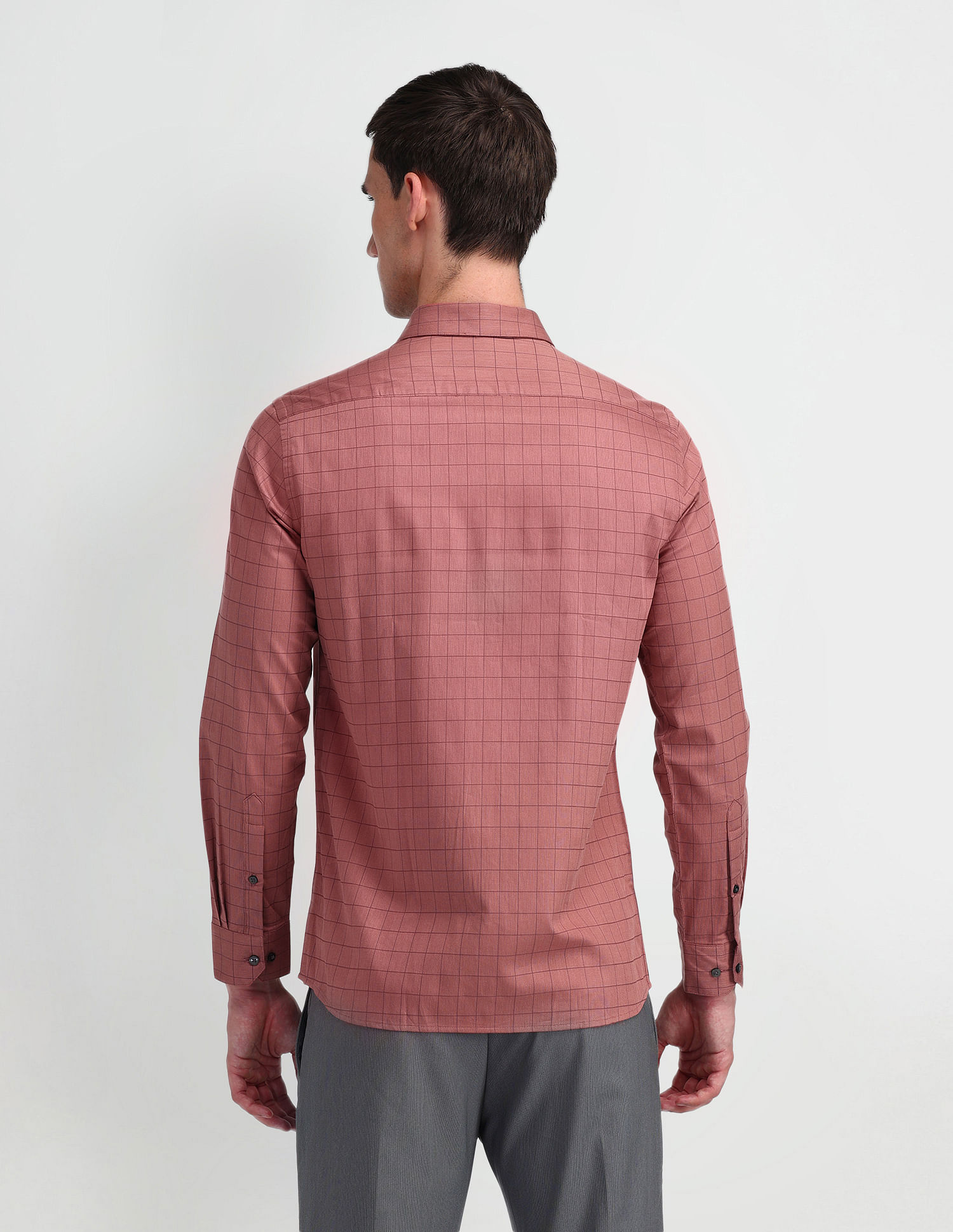 Arrow Pure Cotton Manhattan Slim Fit Shirt