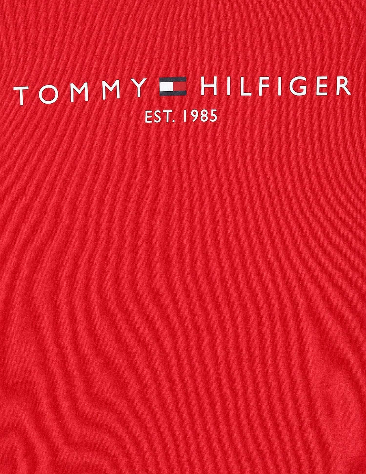 Tommy Hilfiger Kids Boys Solid Regular-Fit Cotton T-Shirt