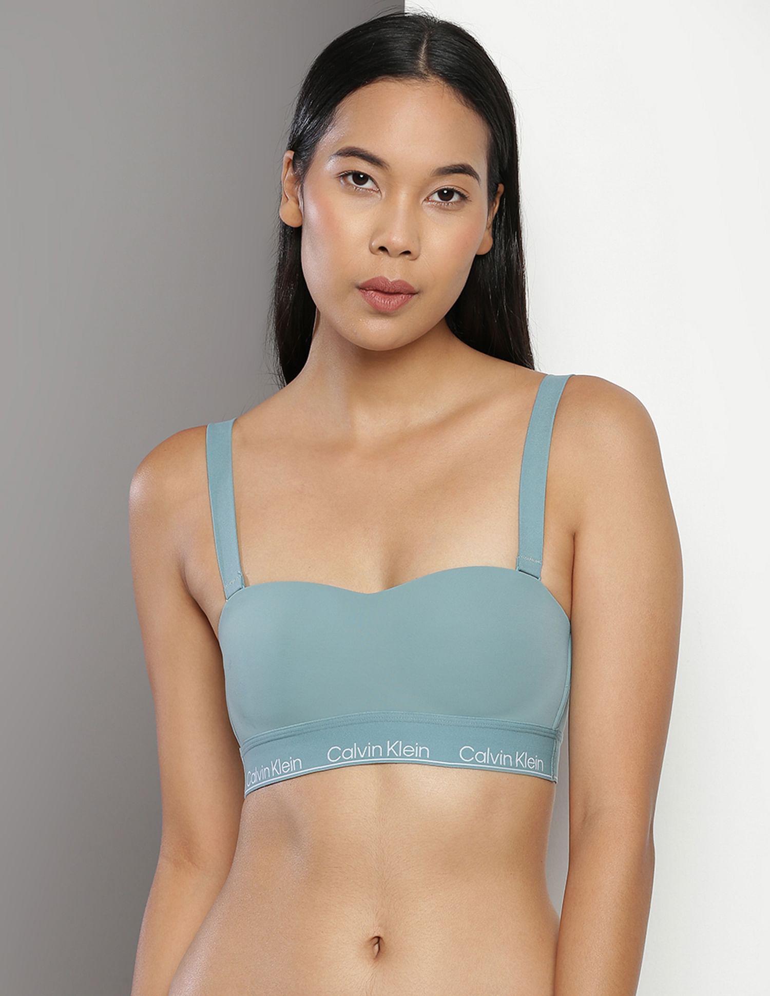 Buy Calvin Klein Underwear Lightly Padded Detachable Straps Bandeau NNNOW