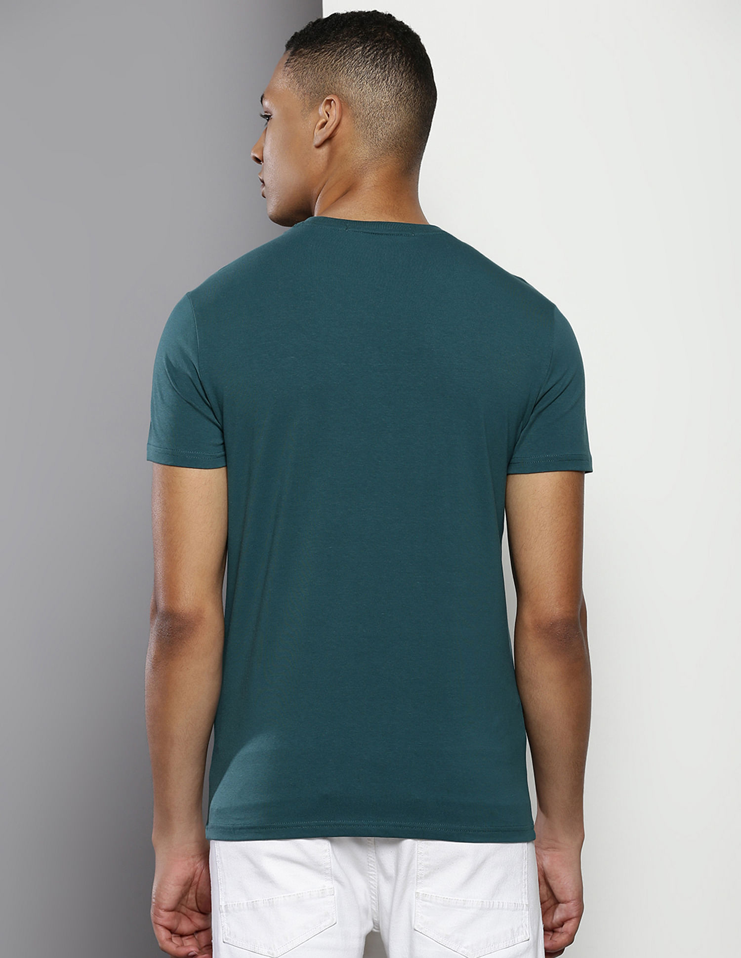 Calvin Klein Crew Neck Photo Print T-Shirt