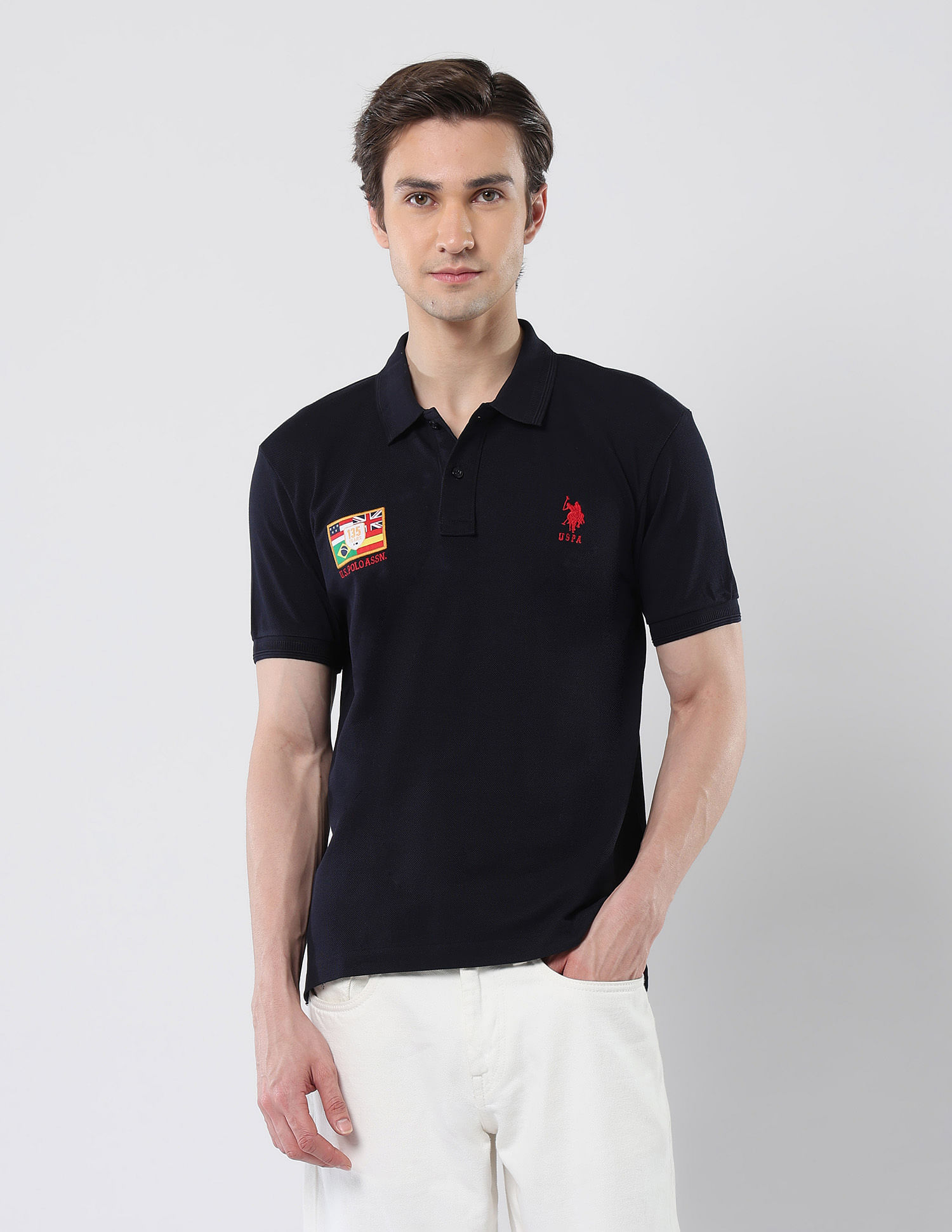 U.S. Polo Assn. Pure Cotton 135 Anniversary Polo Shirt