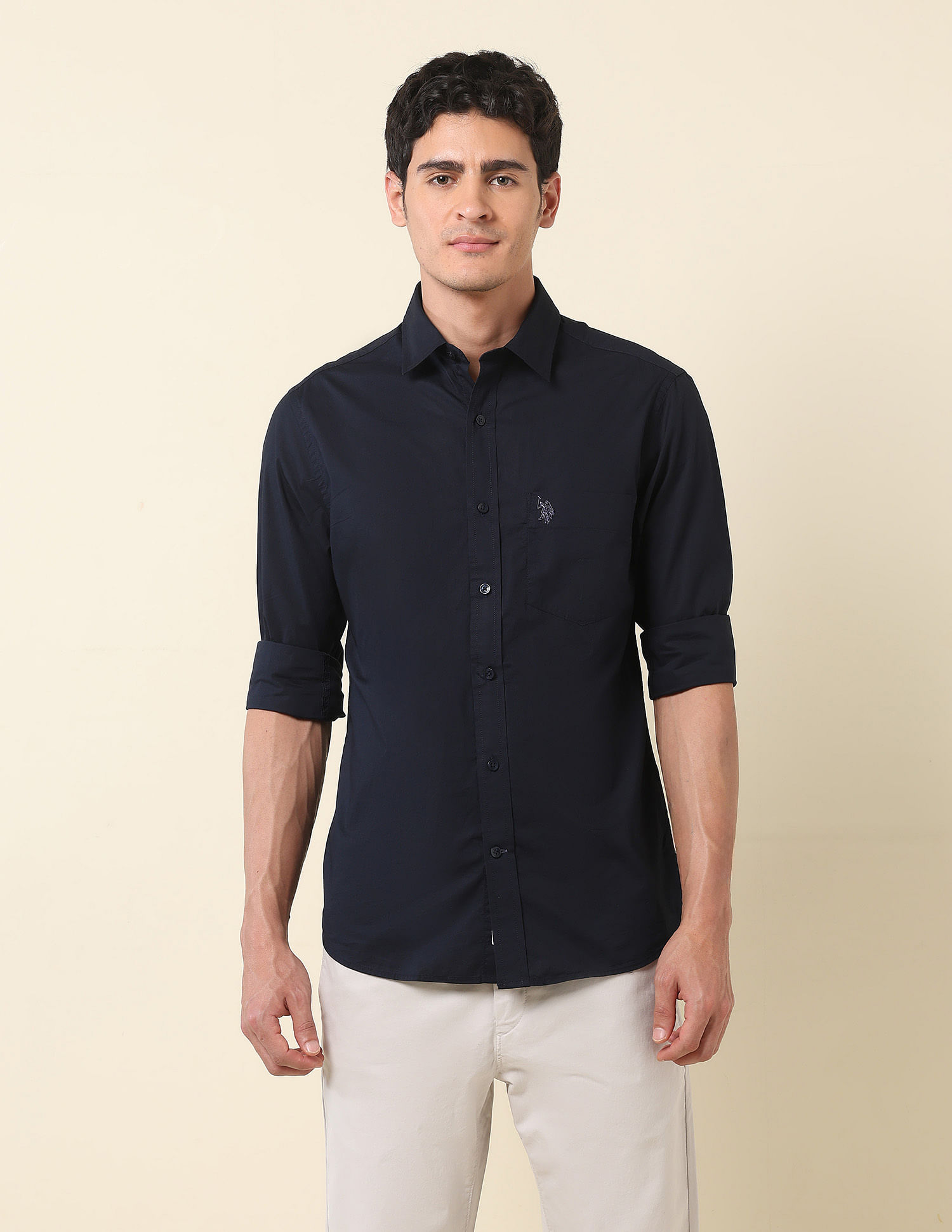U.S. Polo Assn. Pure Cotton Tailored Fit Shirt