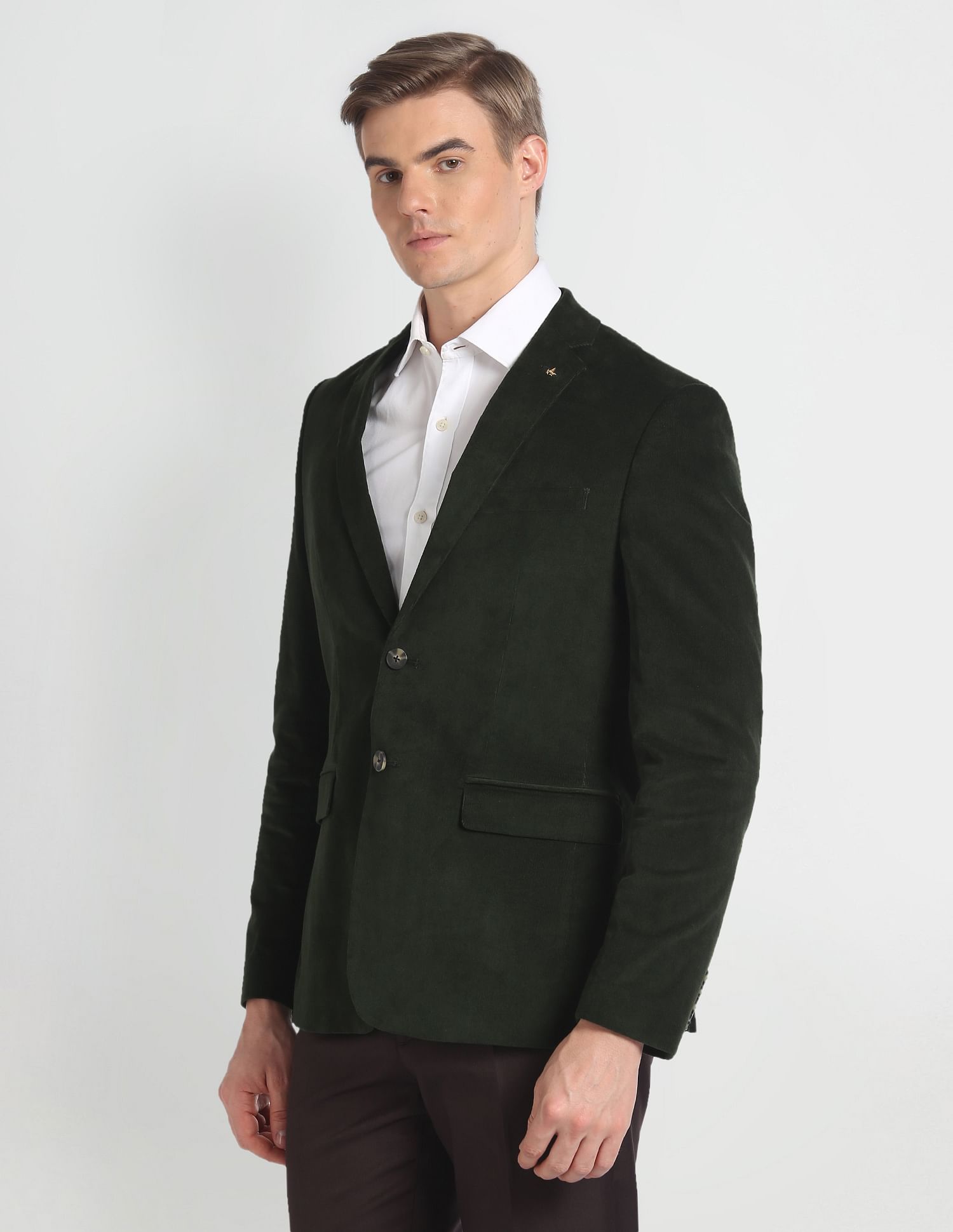 Slim fit best sale corduroy blazer