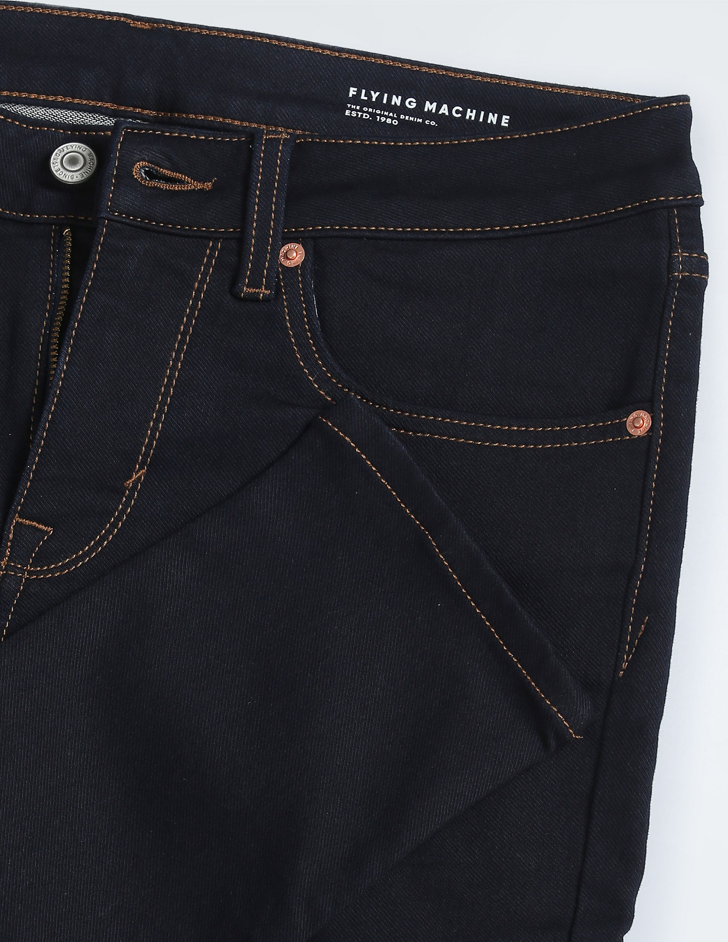 Flying Machine Jackson Skinny Fit Rinsed Jeans