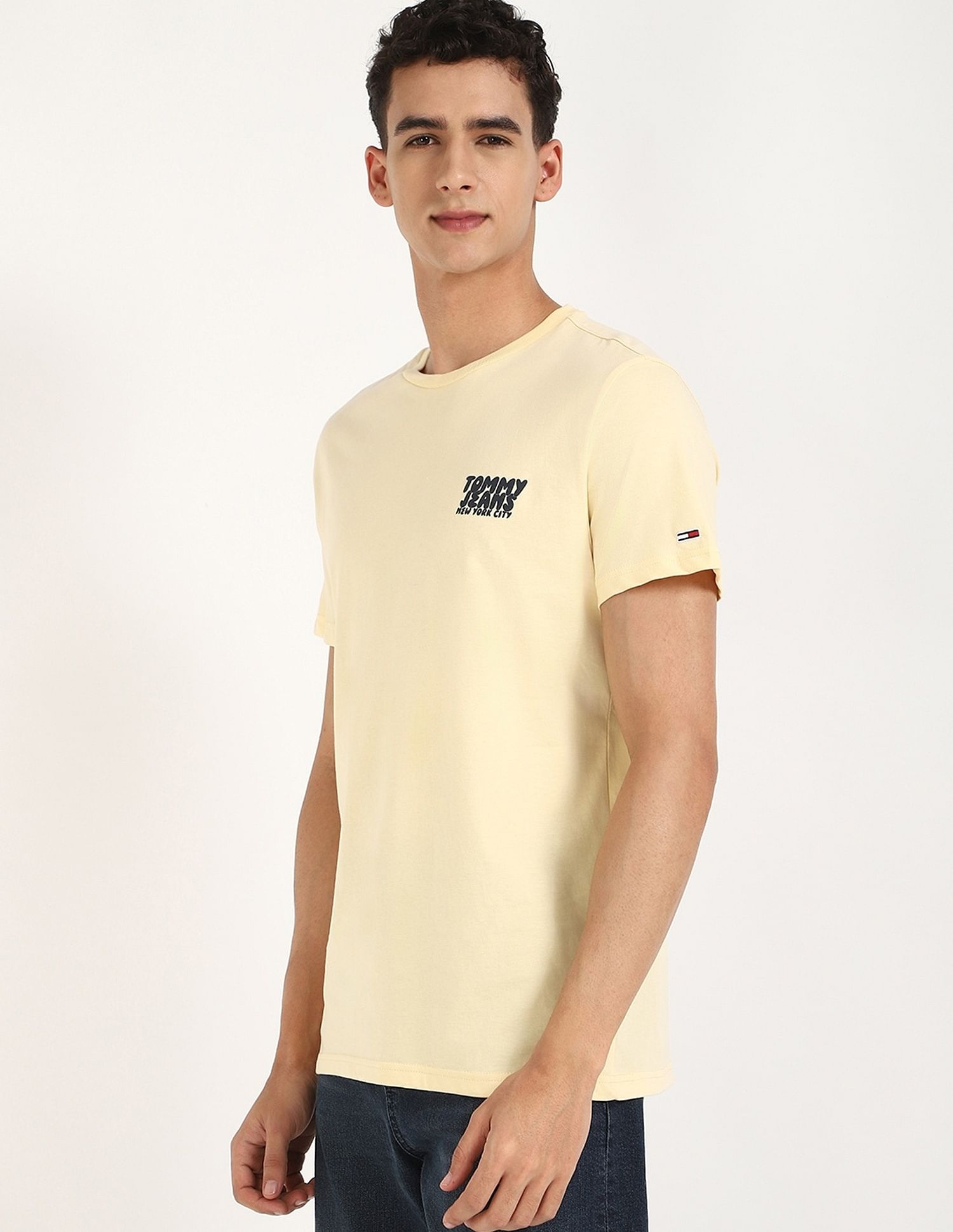 Tommy Hilfiger Printed Slim-Fit Cotton T-Shirt