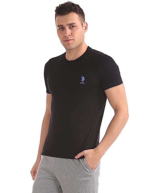 Buy USPA Innerwear Men Black I633 