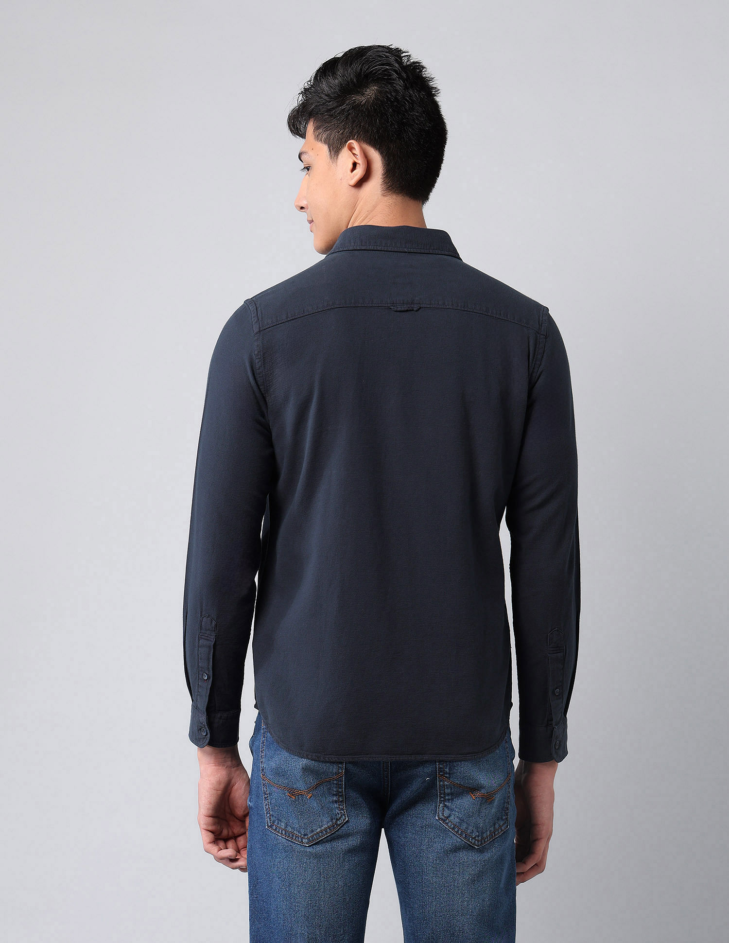 U.S. Polo Assn. Denim Co. Pure Cotton Dobby Shirt
