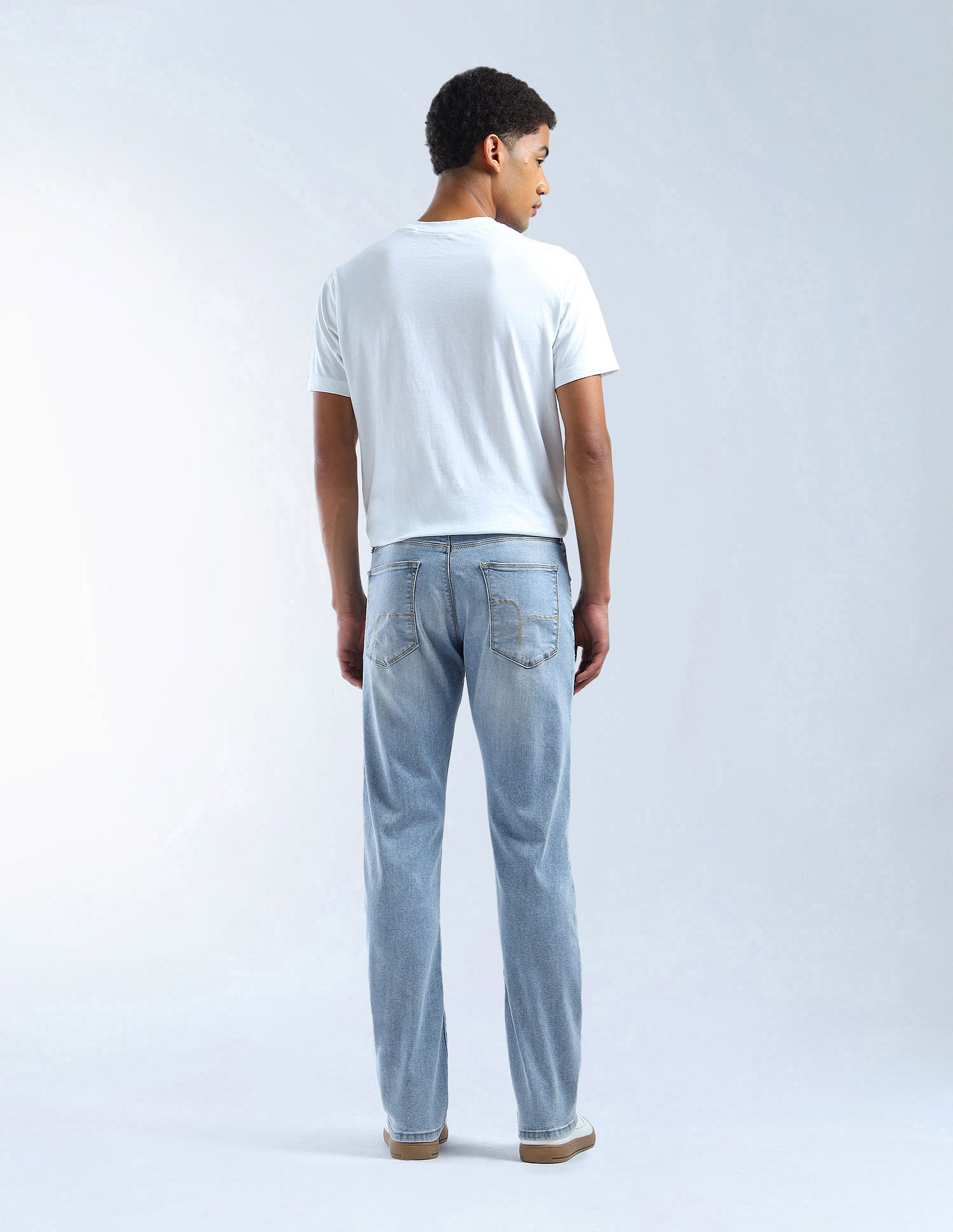Flying Machine F-Jango Relaxed Straight Fit F-Lite Jeans