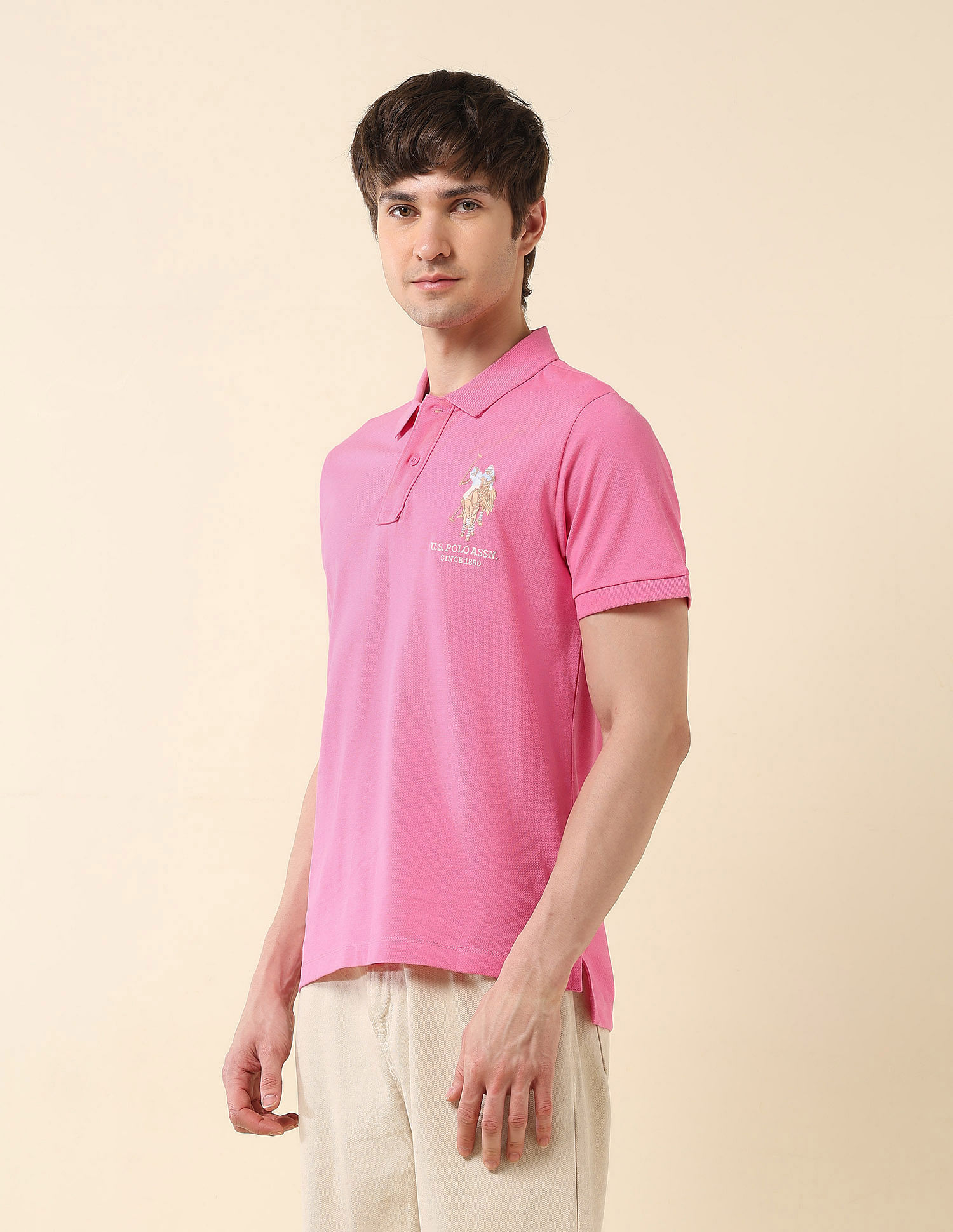 U.S. Polo Assn. Solid Summer Splash Polo Shirt