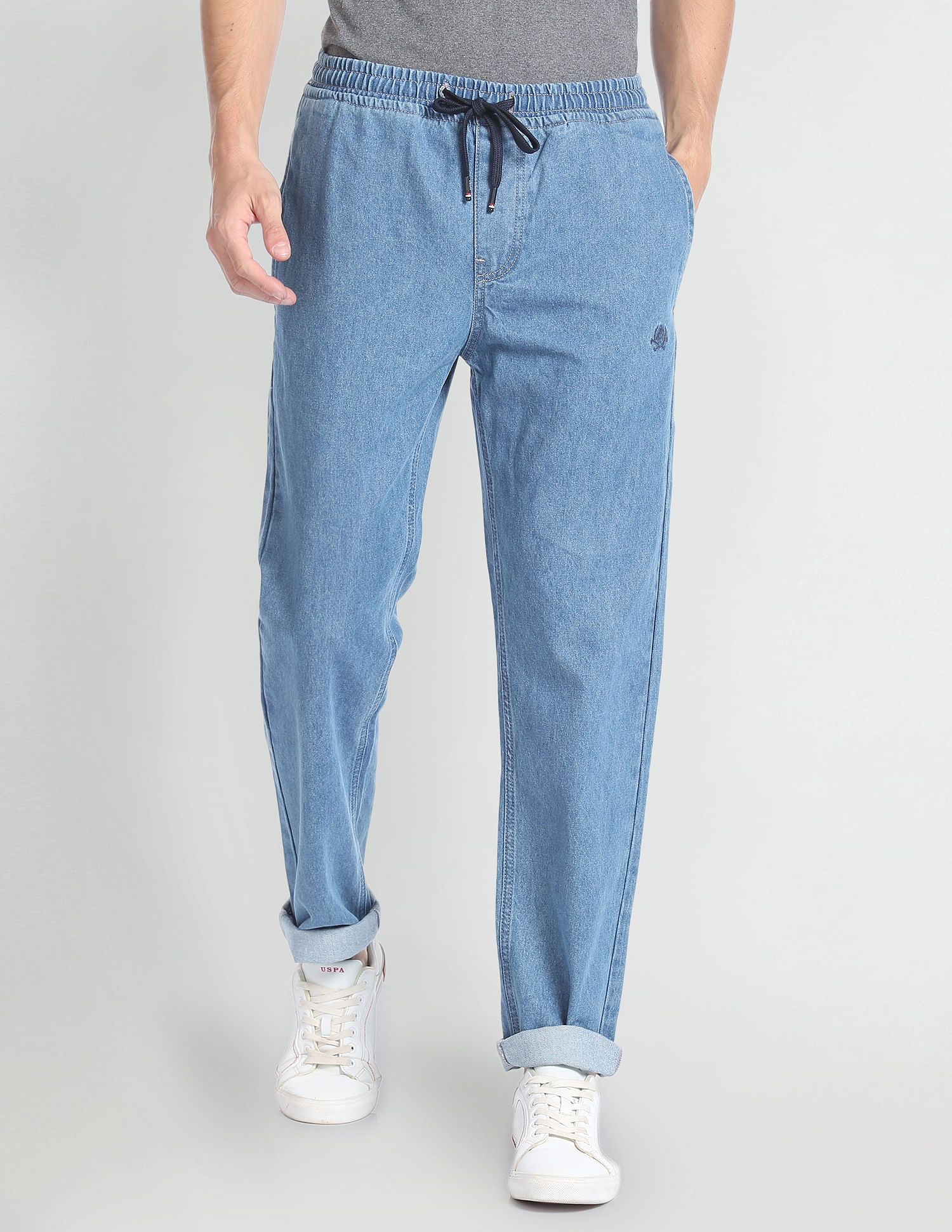 U.S. Polo Assn. Denim Co. Pure Cotton Jogger Fit Jeans