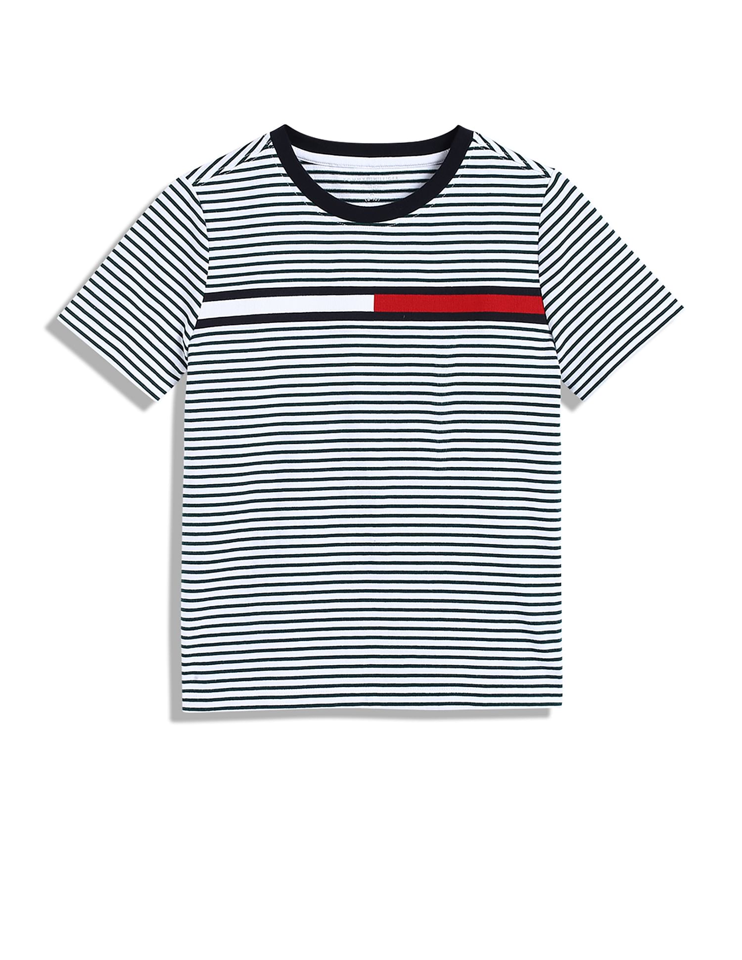 Tommy Hilfiger Kids Tino Stripe Fashion T-Shirt