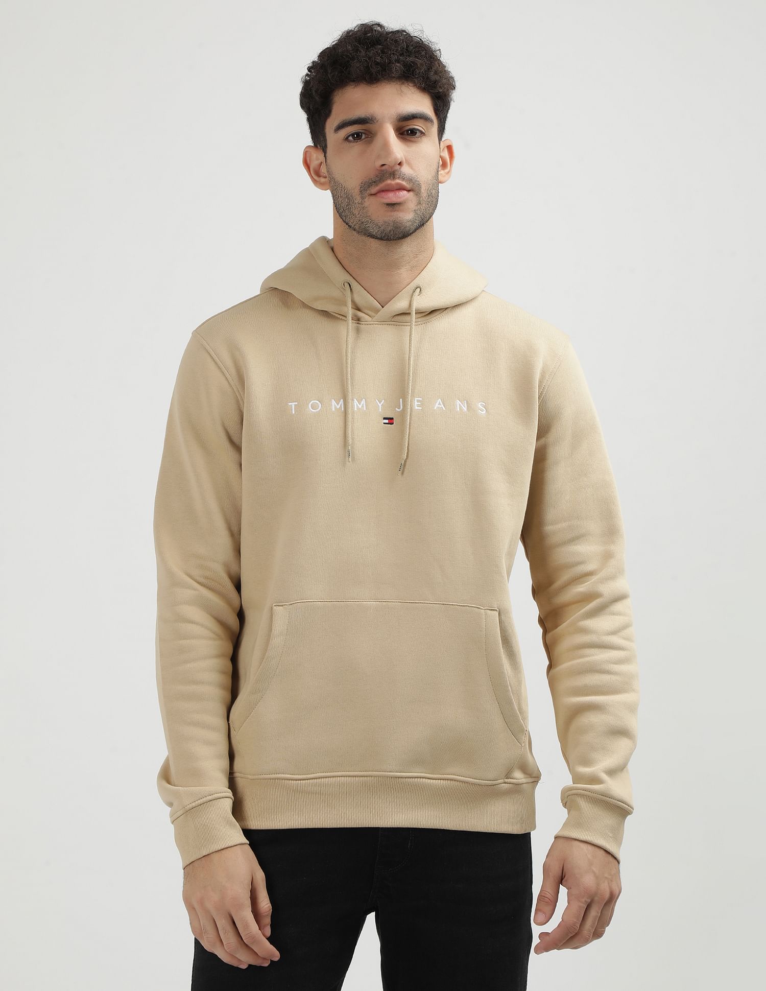 Tommy Hilfiger Linear Logo Hooded Sweatshirt