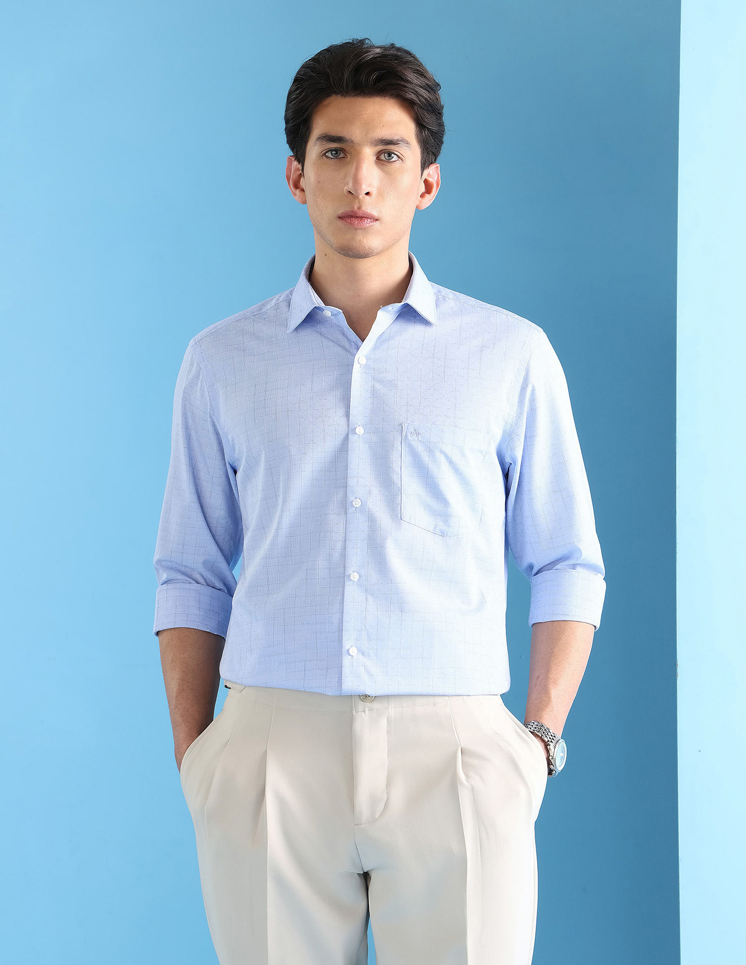 Arrow Liberty Classic Fit Dobby Velocity Shirt