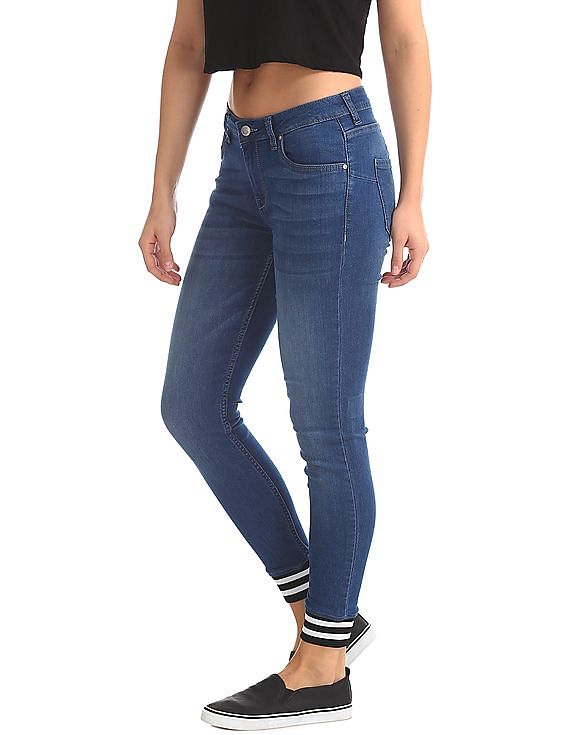 Flying Machine Women Super Skinny Jogger Jeans