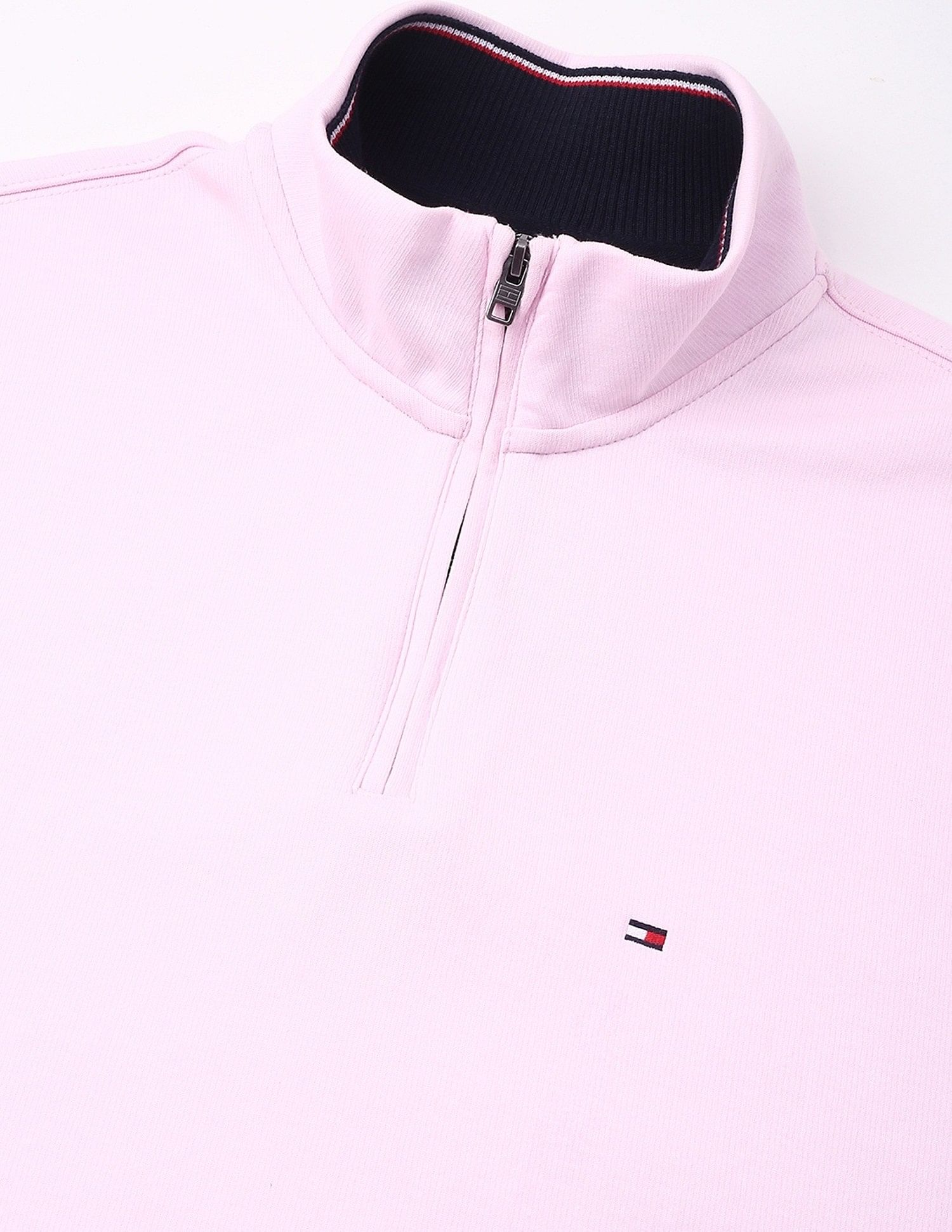 Tommy Hilfiger Solid Regular-Fit Cotton Sweatshirt