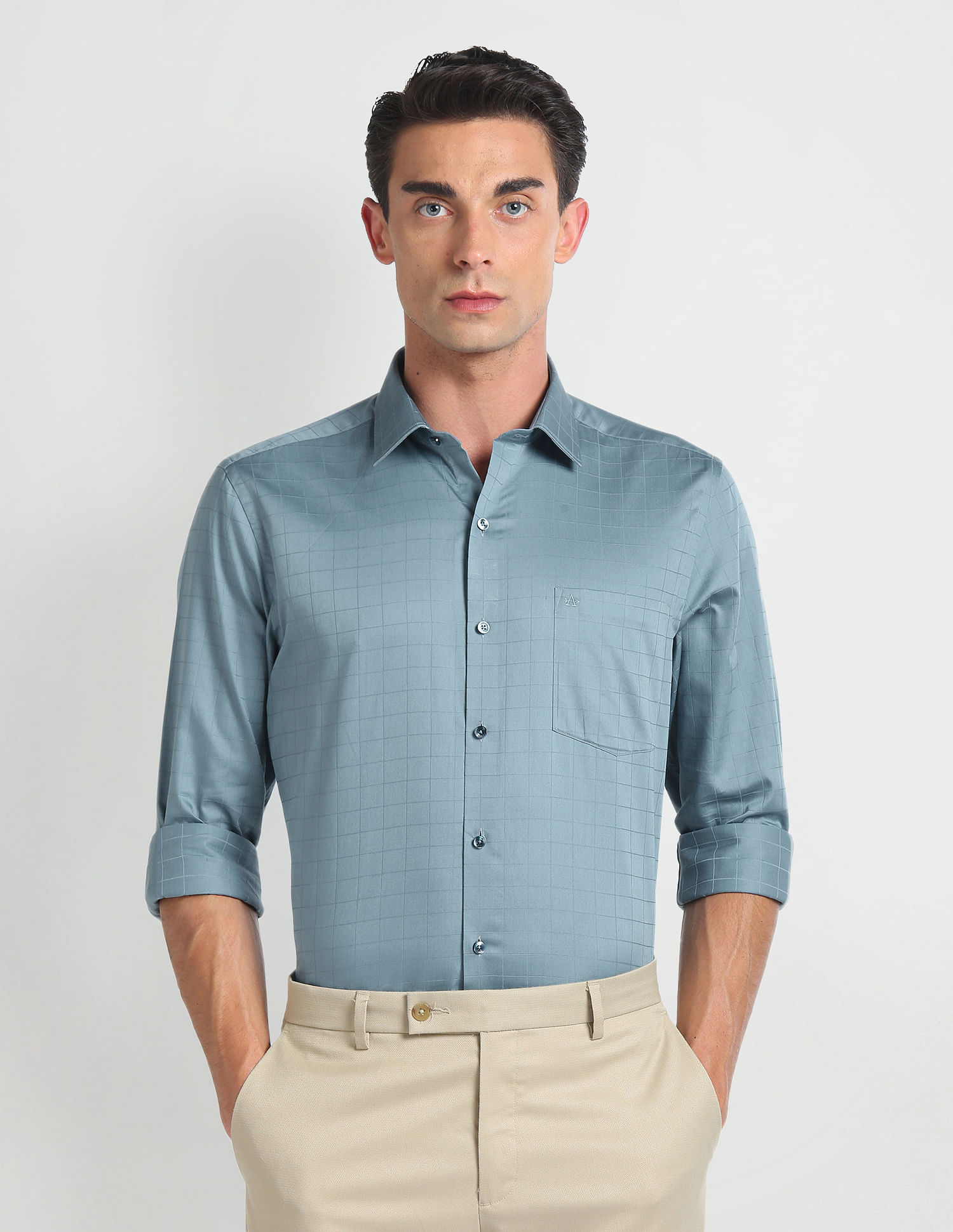 Arrow Auto Press Sateen Shirt