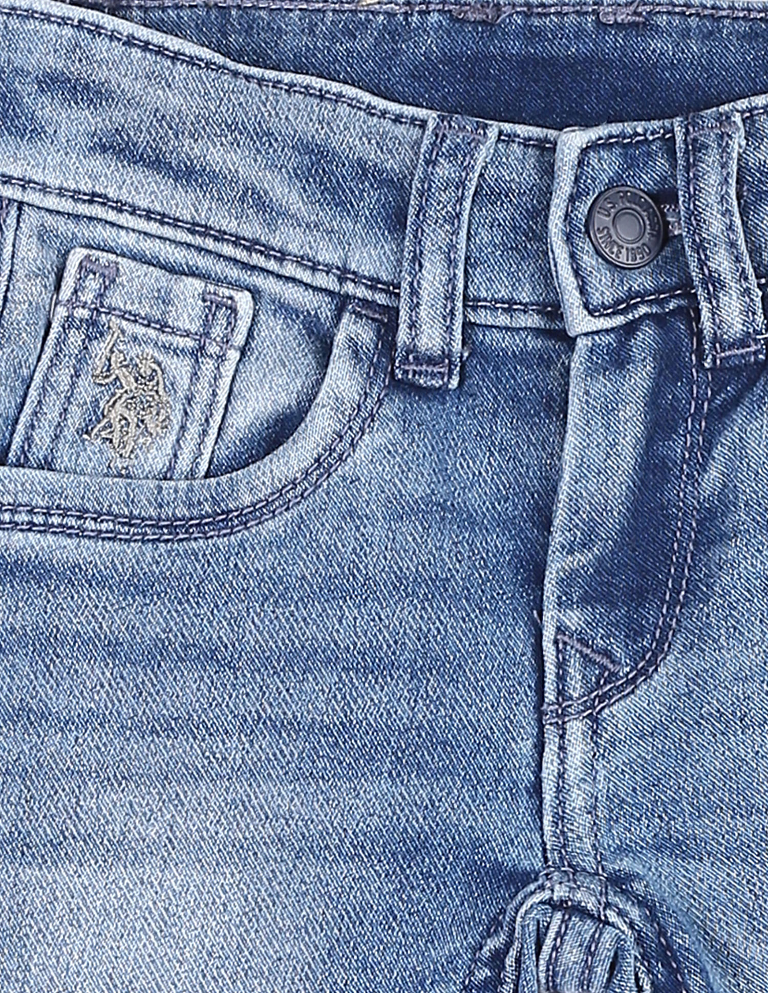 U.S. Polo Assn. Kids Boys Slim Super Soft Jeans