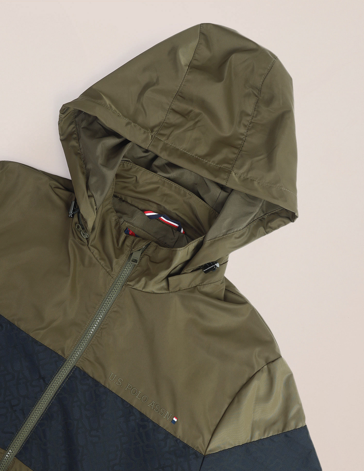U.S. Polo Assn. Brand Printed Regular Fit Jacket