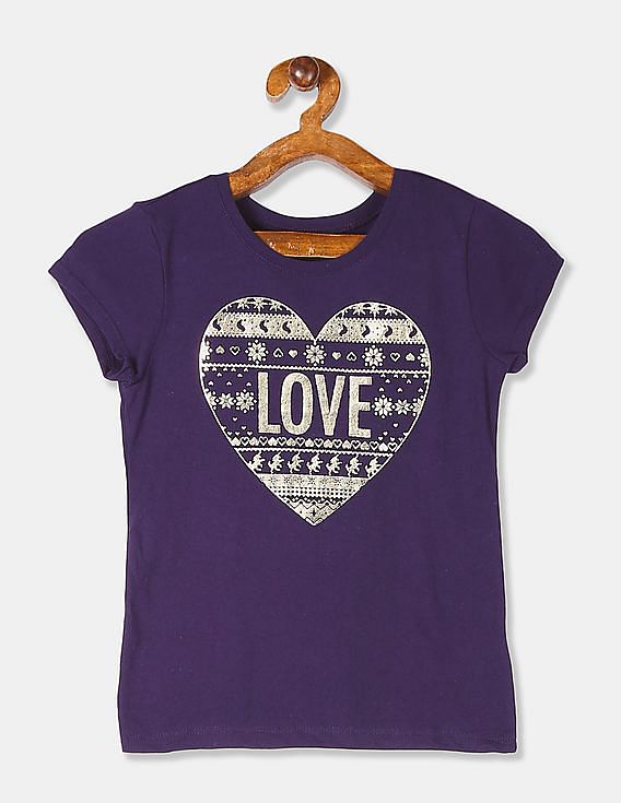 childrens purple shirts
